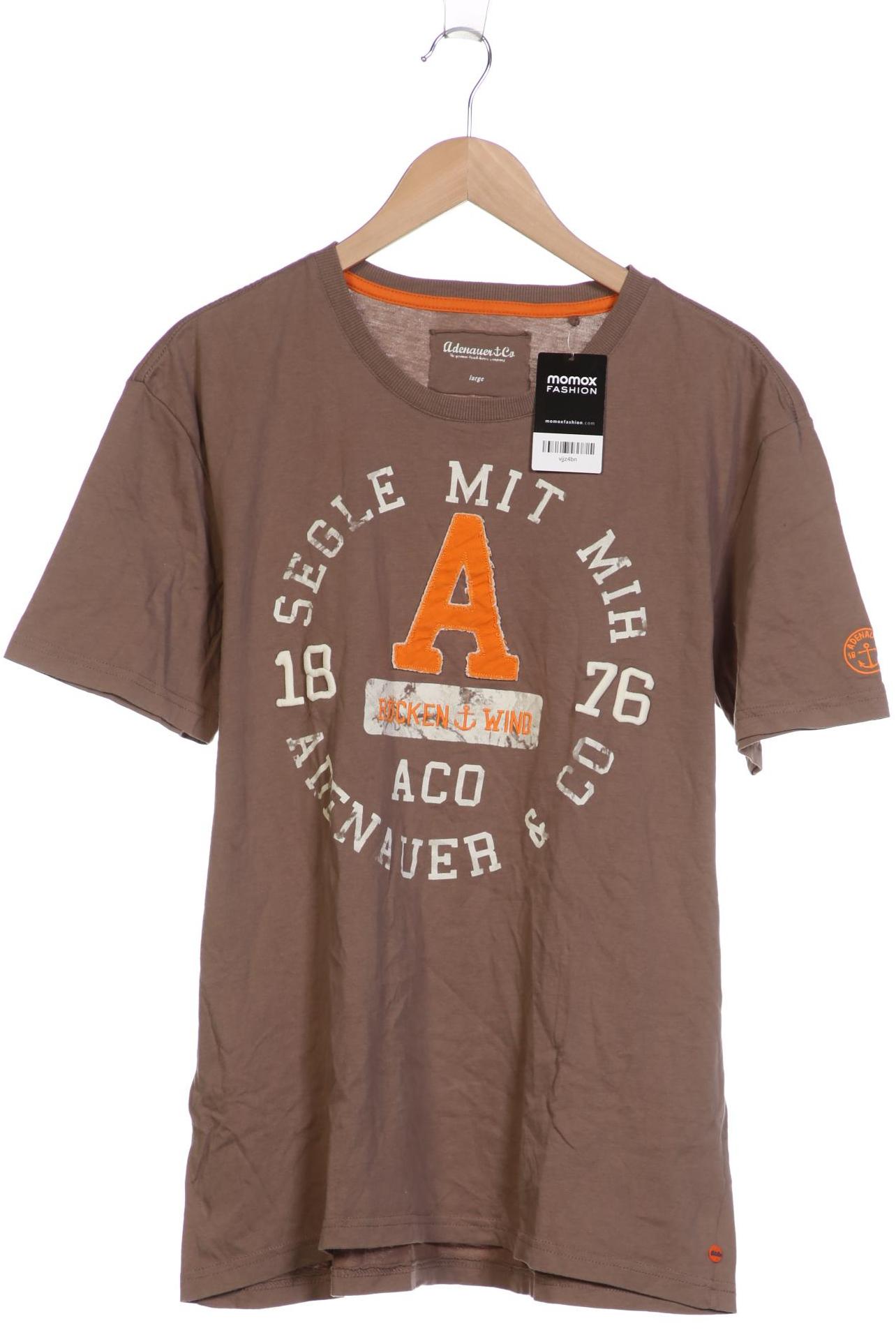 

Adenauer & Co Herren T-Shirt, braun, Gr. 52