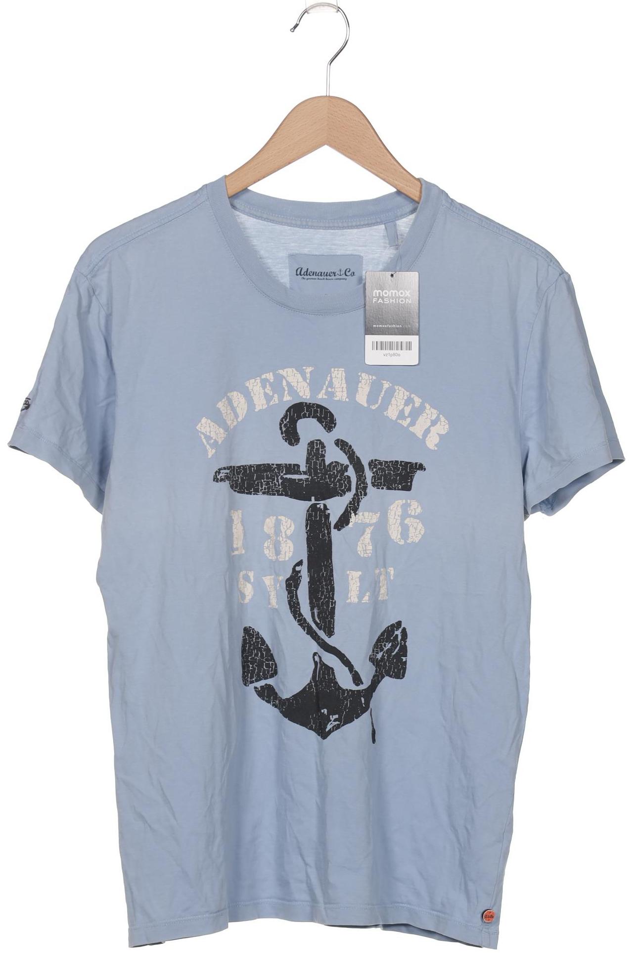 

Adenauer & Co Herren T-Shirt, hellblau, Gr. 48