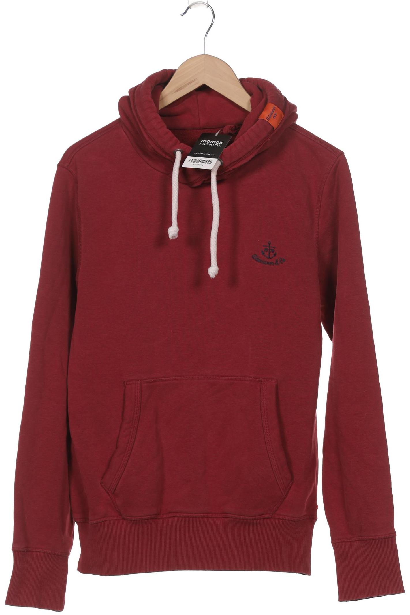 

Adenauer & Co Herren Kapuzenpullover, bordeaux, Gr. 48