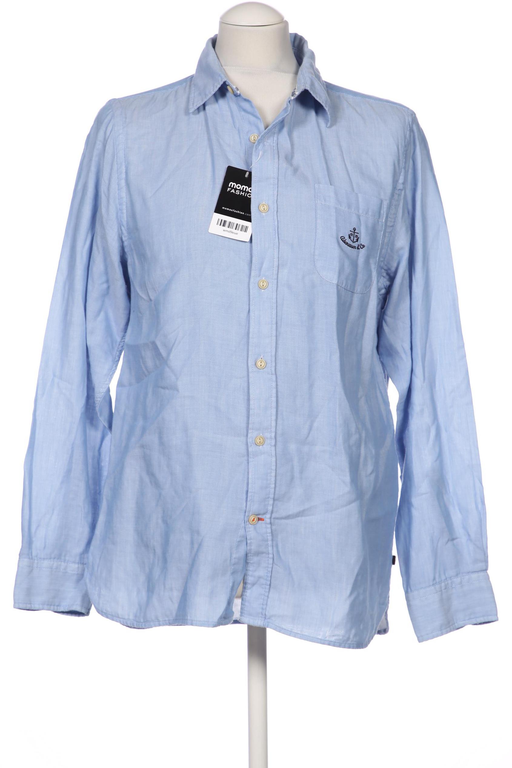 

Adenauer & Co Herren Hemd, hellblau
