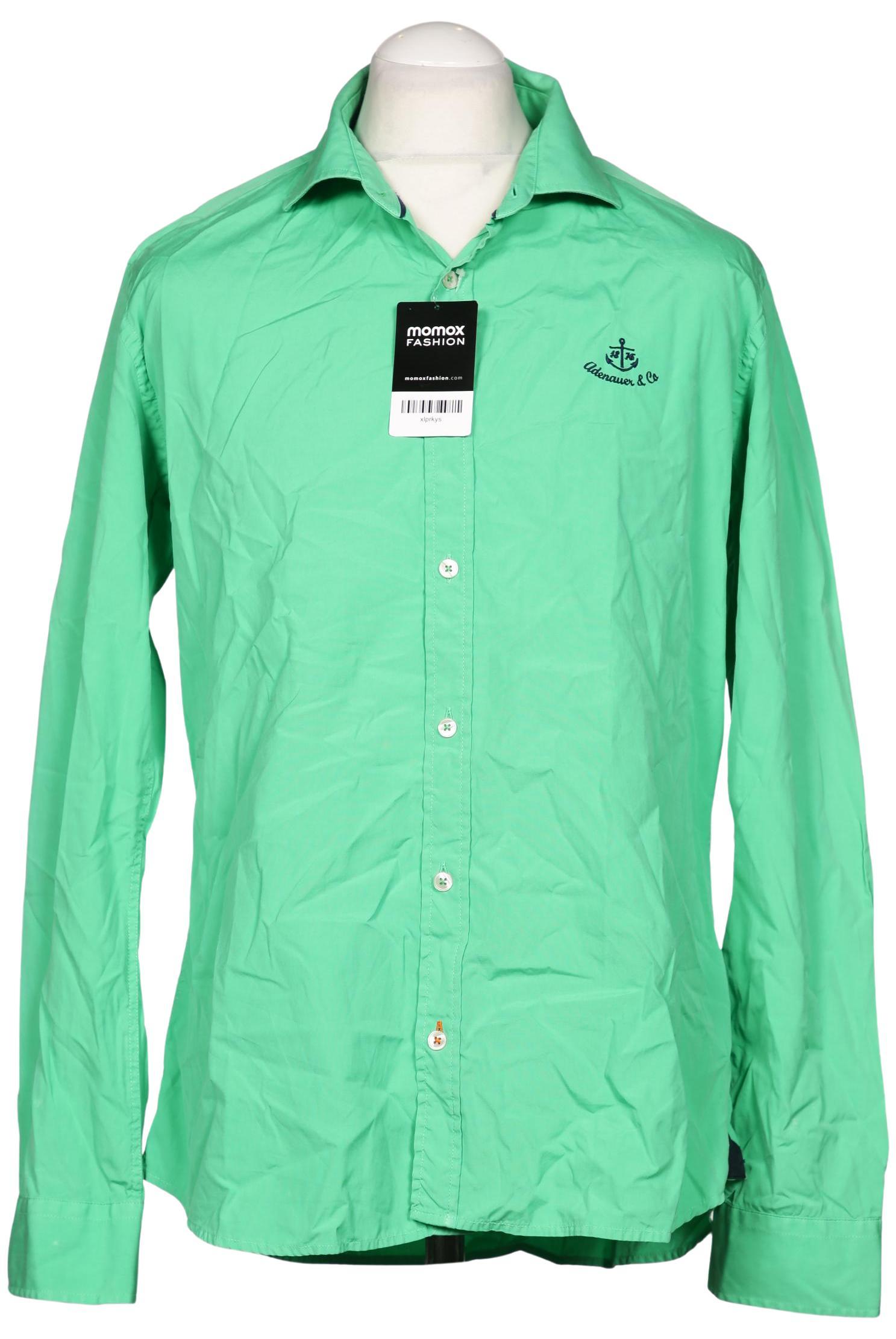 

Adenauer & Co Herren Hemd, hellgrün, Gr. 52