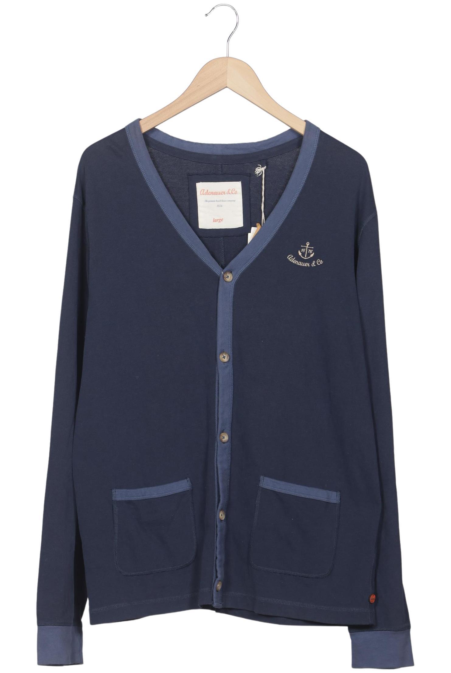 

Adenauer & Co Herren Sweatshirt, marineblau, Gr. 52