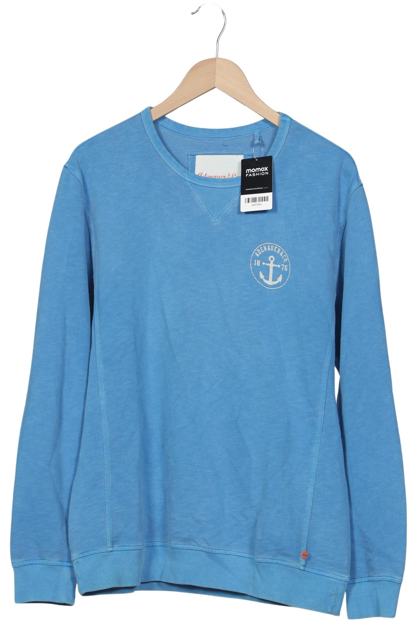 

Adenauer & Co Herren Sweatshirt, hellblau, Gr. 48