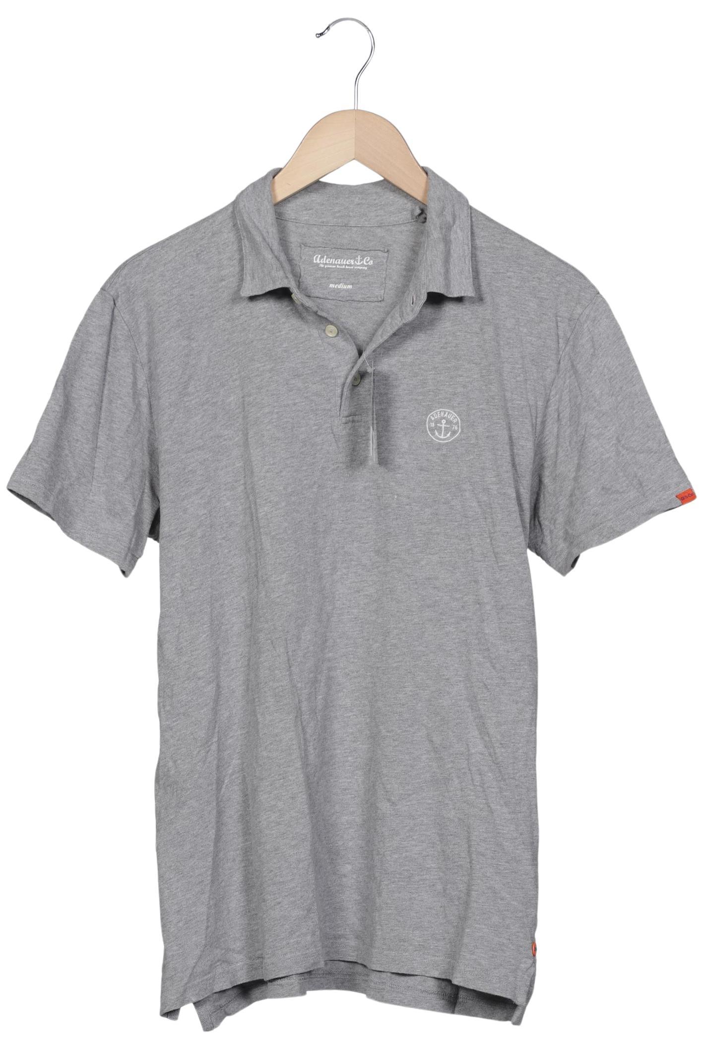 

Adenauer & Co Herren Poloshirt, grau, Gr. 48