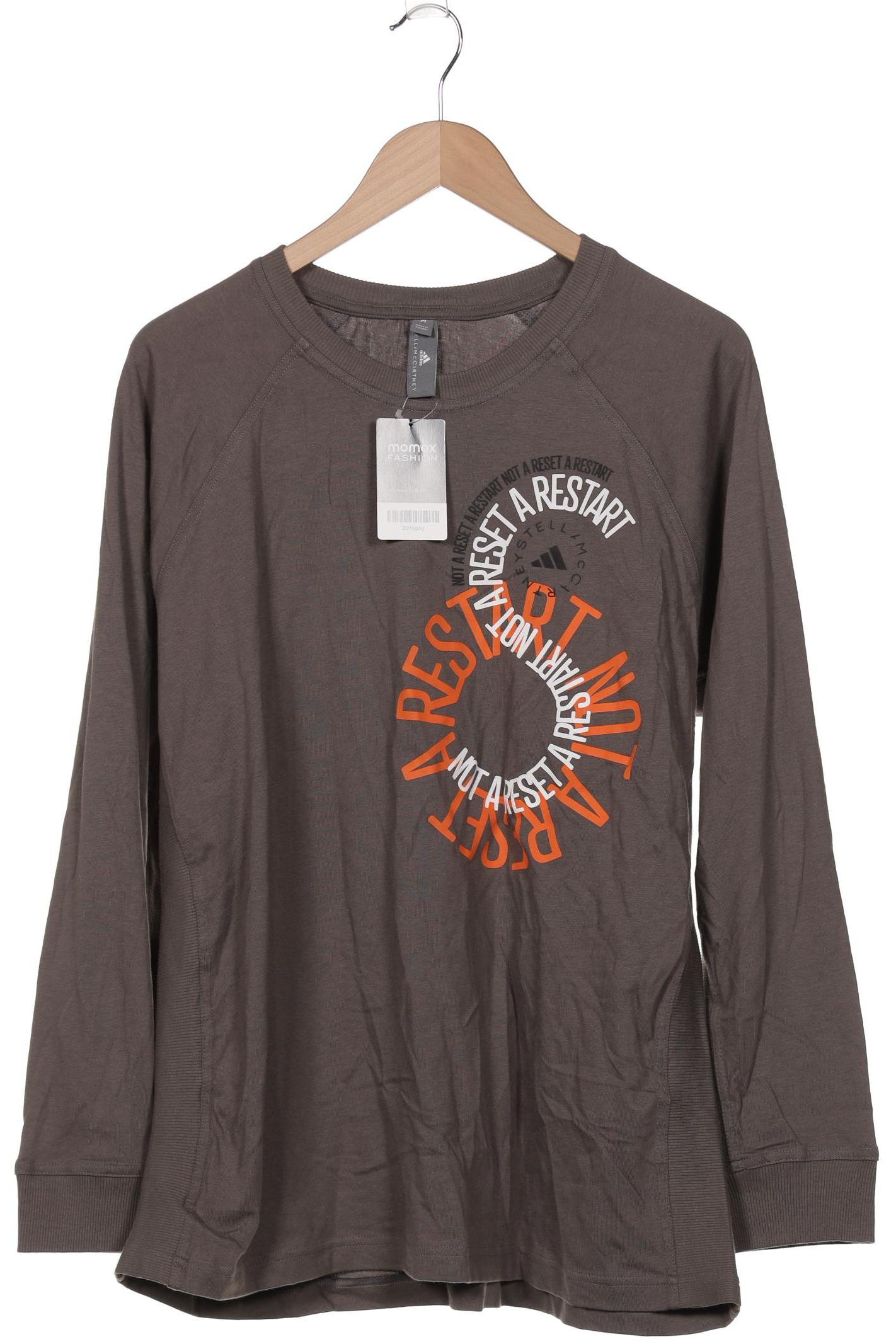 

adidas by Stella McCartney Herren Langarmshirt, grau, Gr. 48