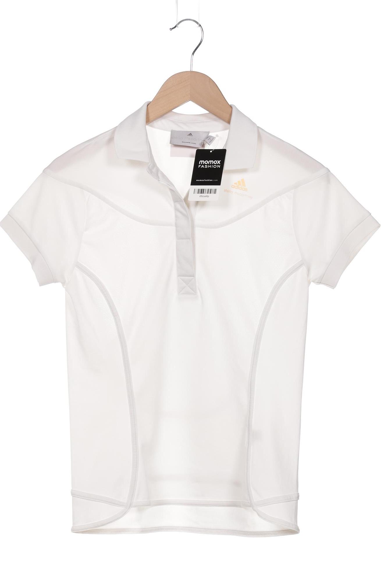 

adidas by Stella McCartney Damen Poloshirt, weiß, Gr. 40
