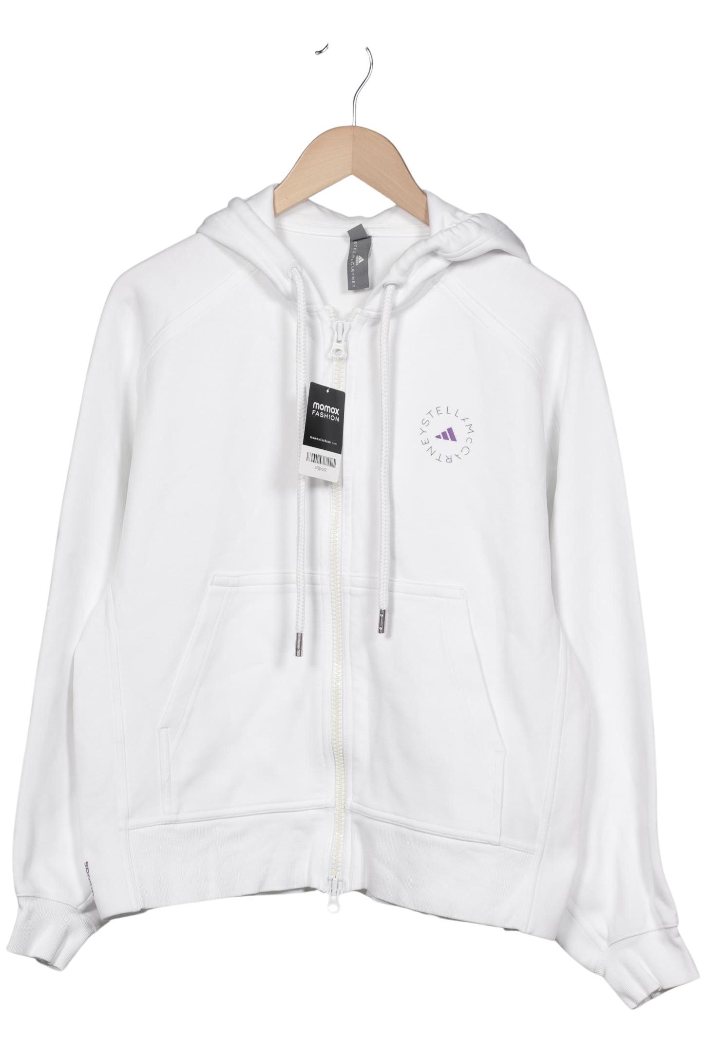 

adidas by Stella McCartney Damen Kapuzenpullover, weiß, Gr. 34