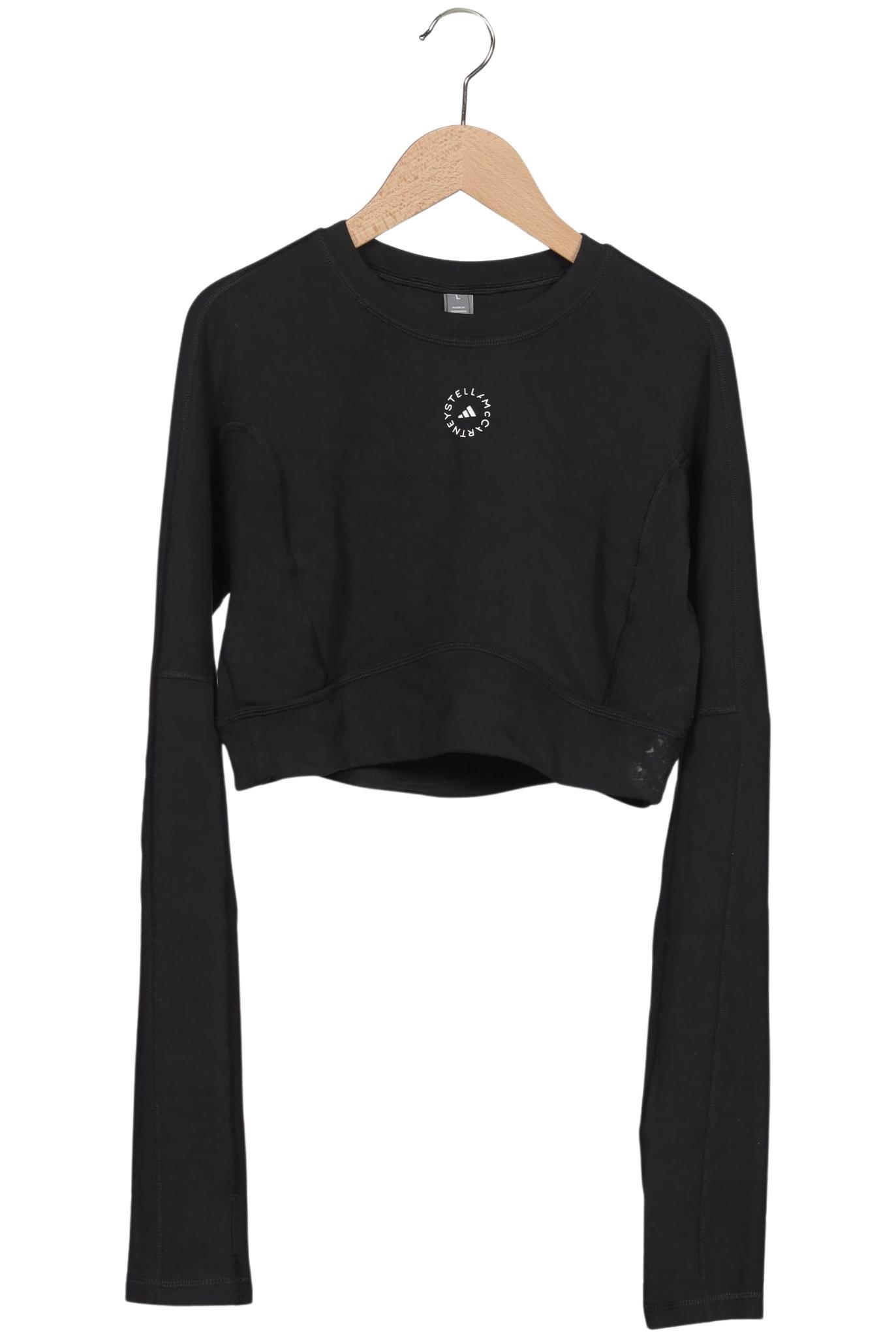 

adidas by Stella McCartney Damen Langarmshirt, schwarz, Gr. 42