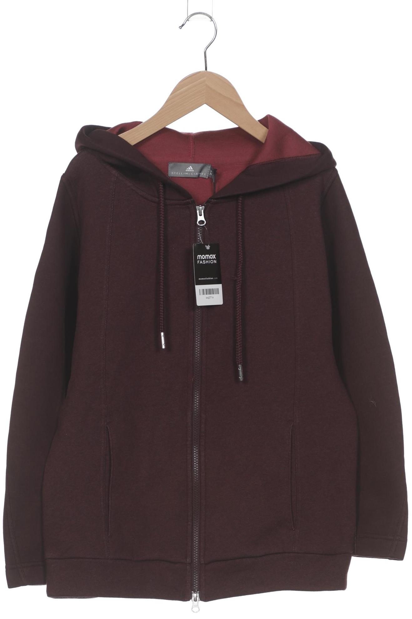 

adidas by Stella McCartney Damen Kapuzenpullover, bordeaux, Gr. 34
