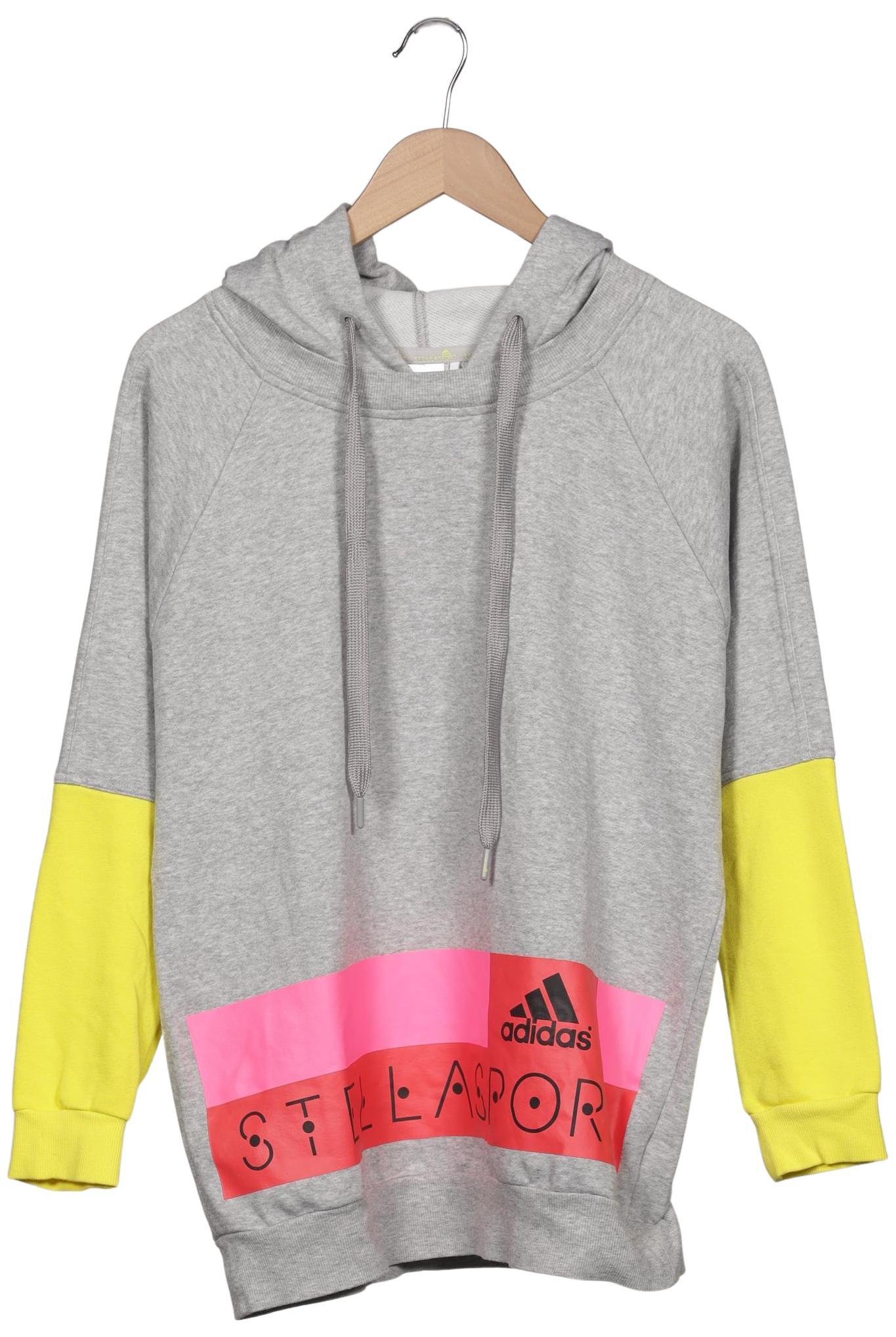 

adidas by Stella McCartney Damen Kapuzenpullover, neon, Gr. 36