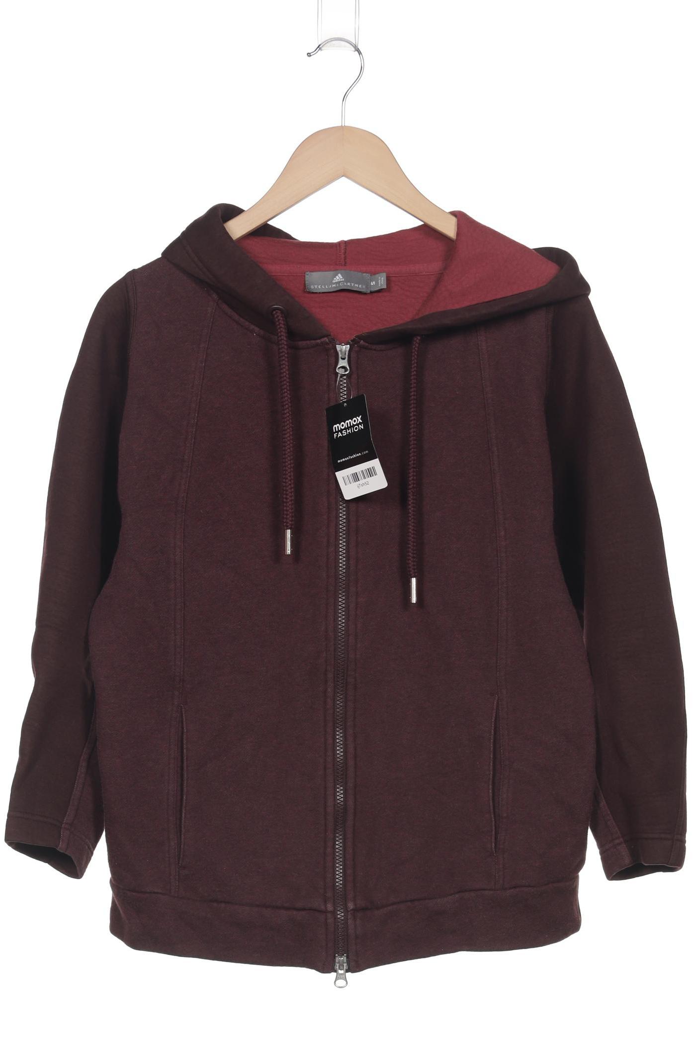

adidas by Stella McCartney Damen Kapuzenpullover, bordeaux, Gr. 36
