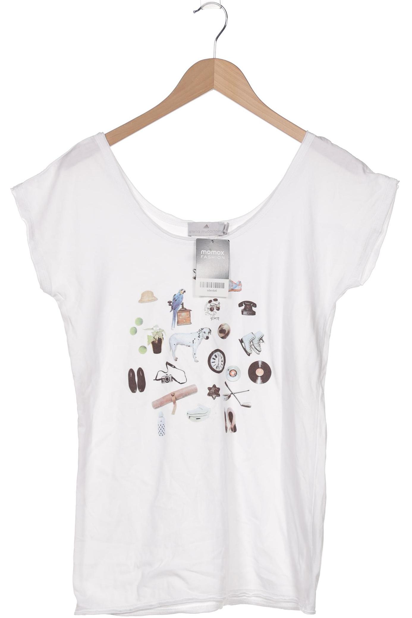 

adidas by Stella McCartney Damen T-Shirt, weiß