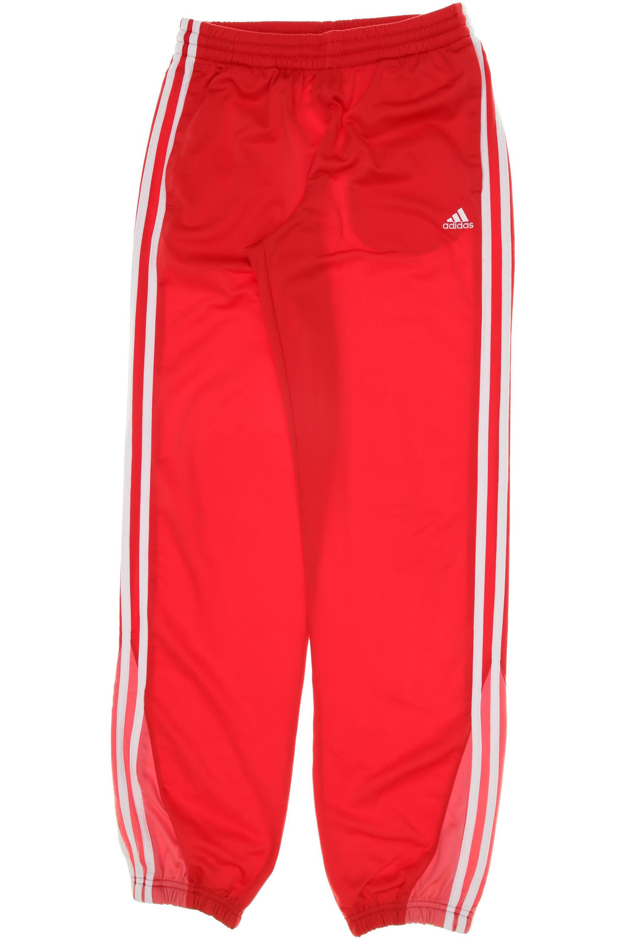 Thumbnail - adidas Mädchen Stoffhose, rot, Gr. 176