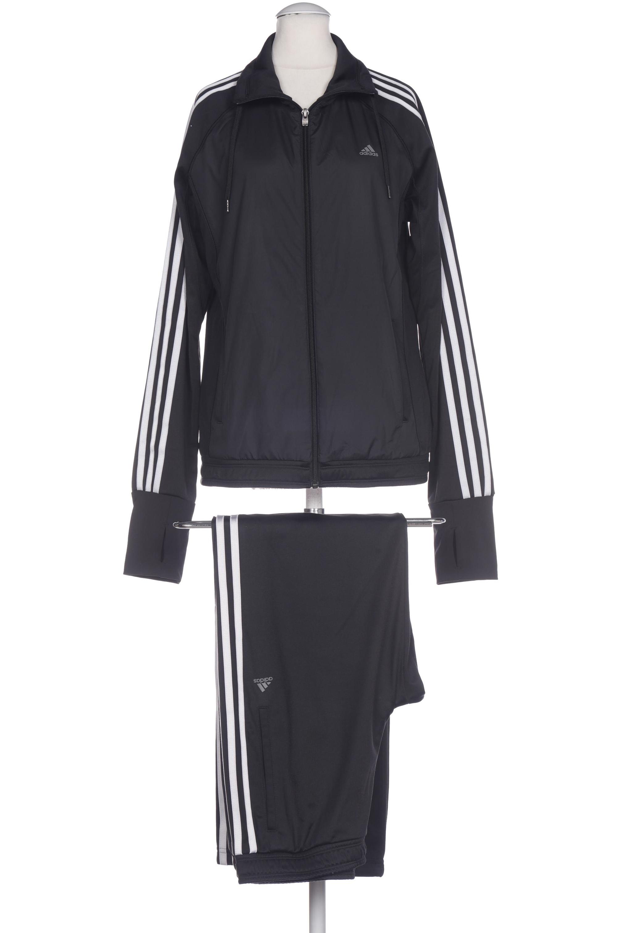 

adidas Damen Anzug, schwarz
