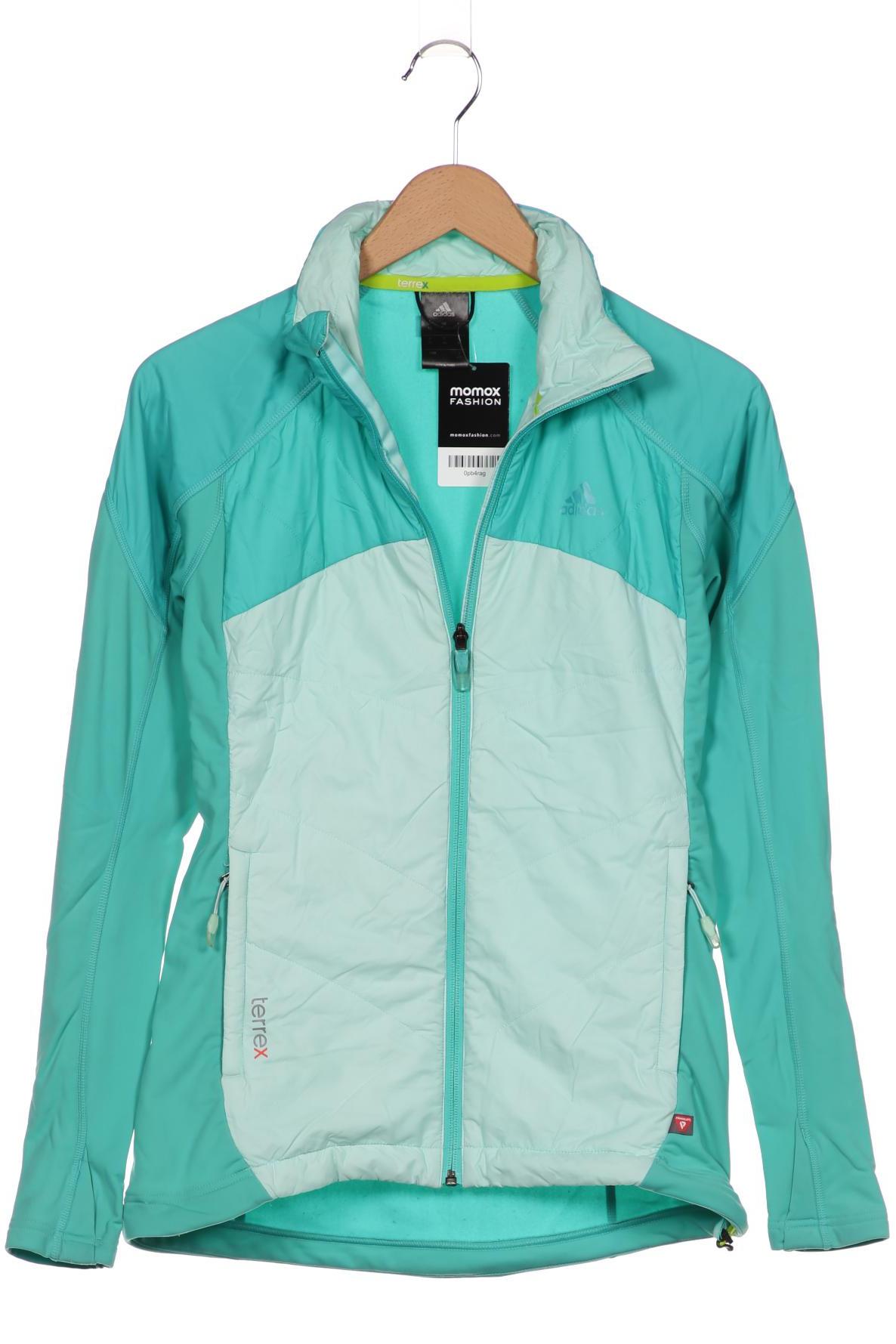 

adidas Damen Jacke, türkis, Gr. 38