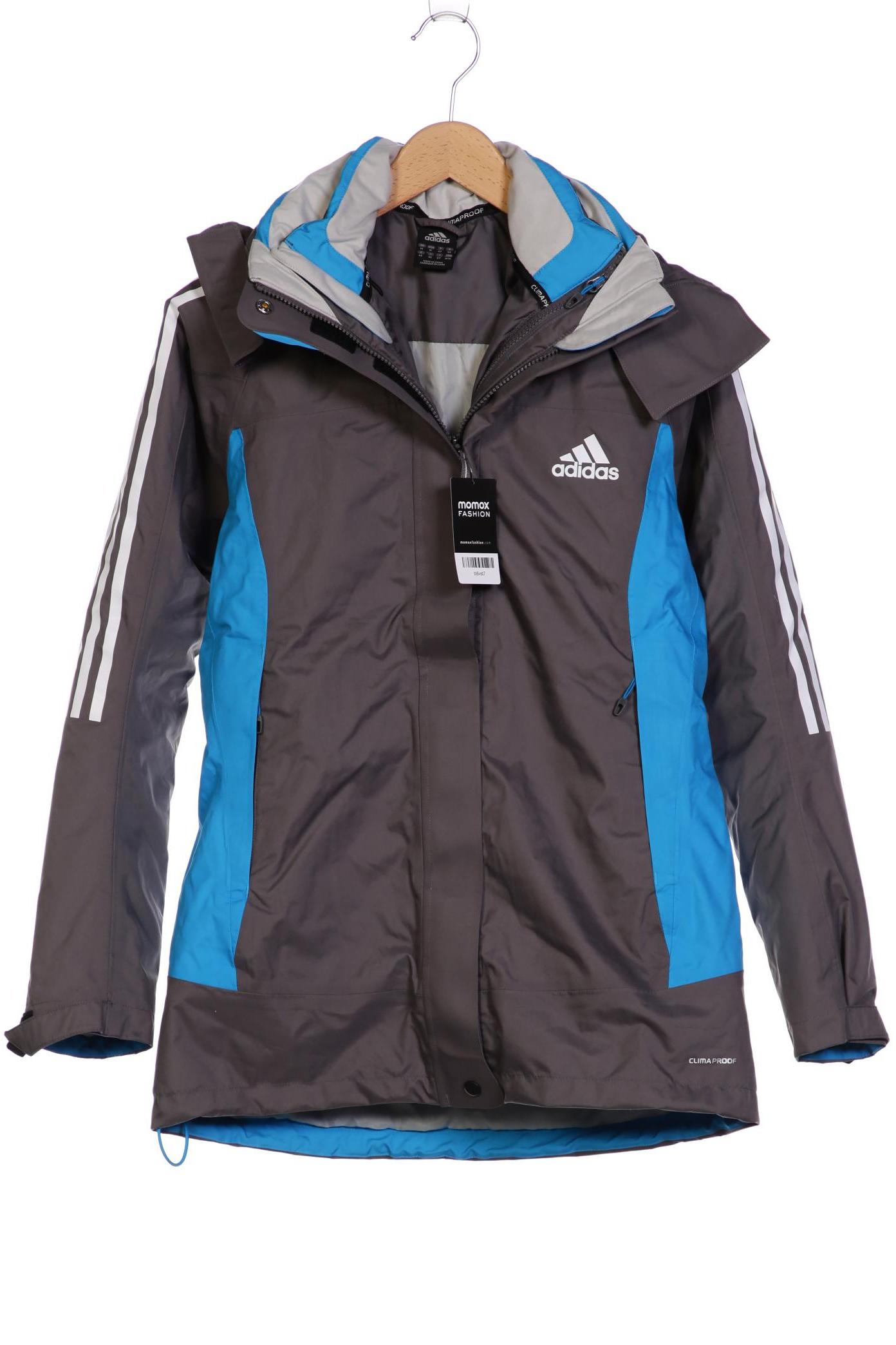 

adidas Damen Jacke, grau, Gr. 40