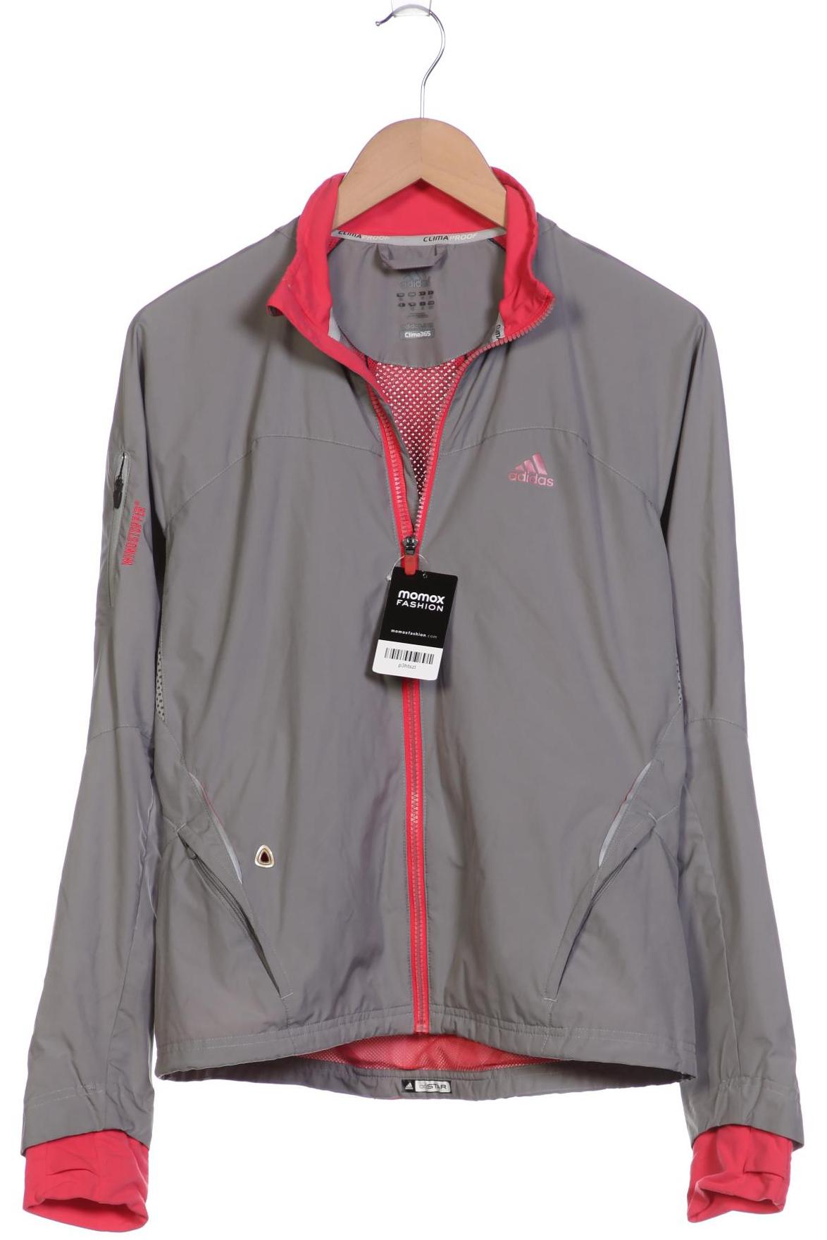 

adidas Damen Jacke, grau, Gr. 40