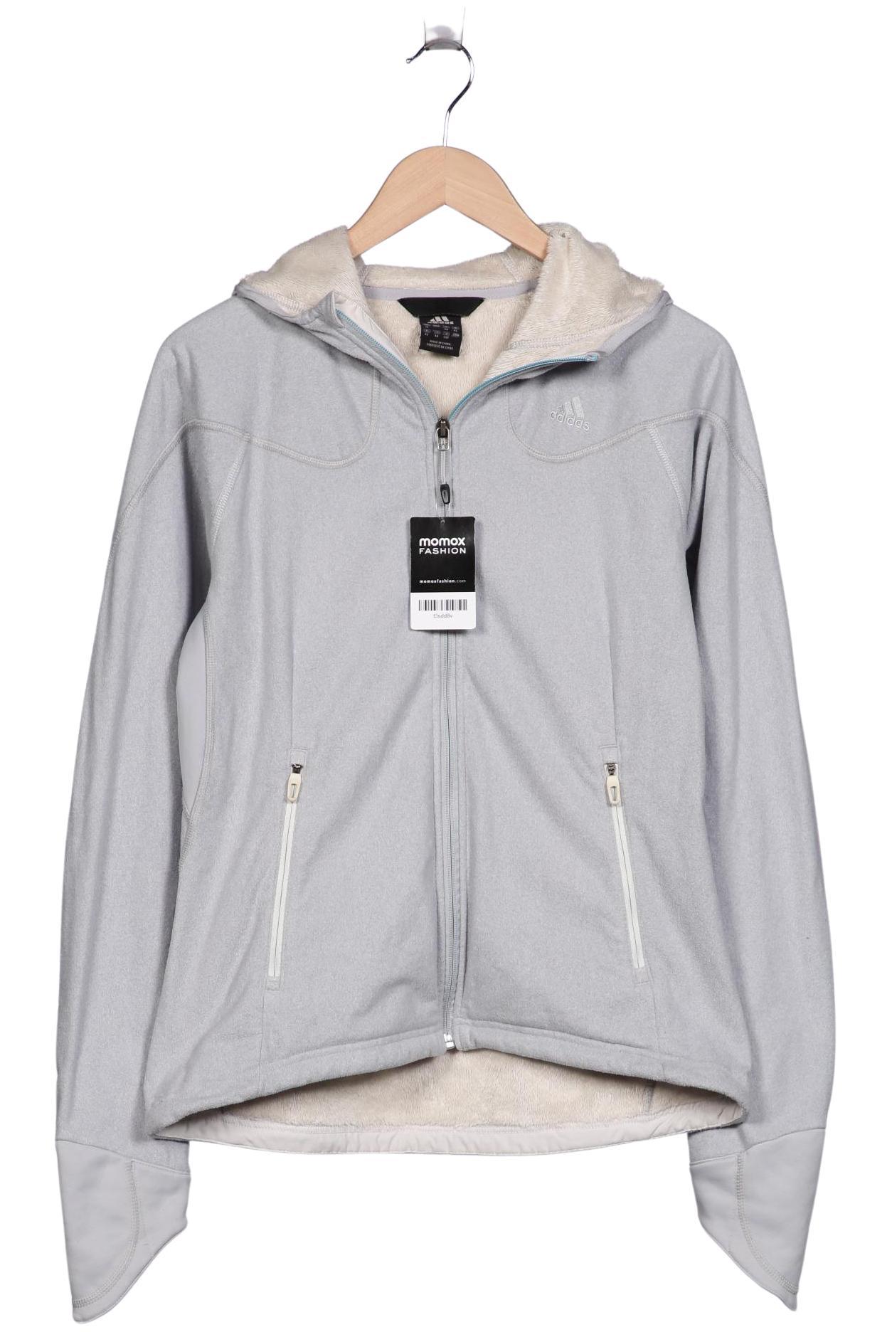 

adidas Damen Jacke, grau, Gr. 42