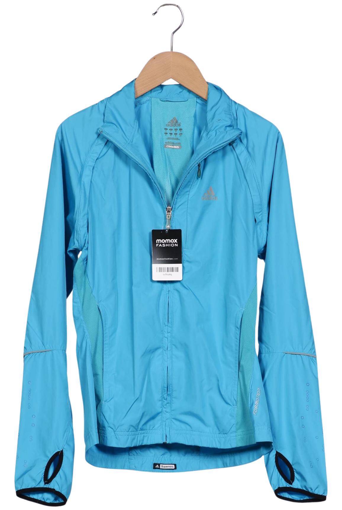 

adidas Damen Jacke, hellblau, Gr. 36