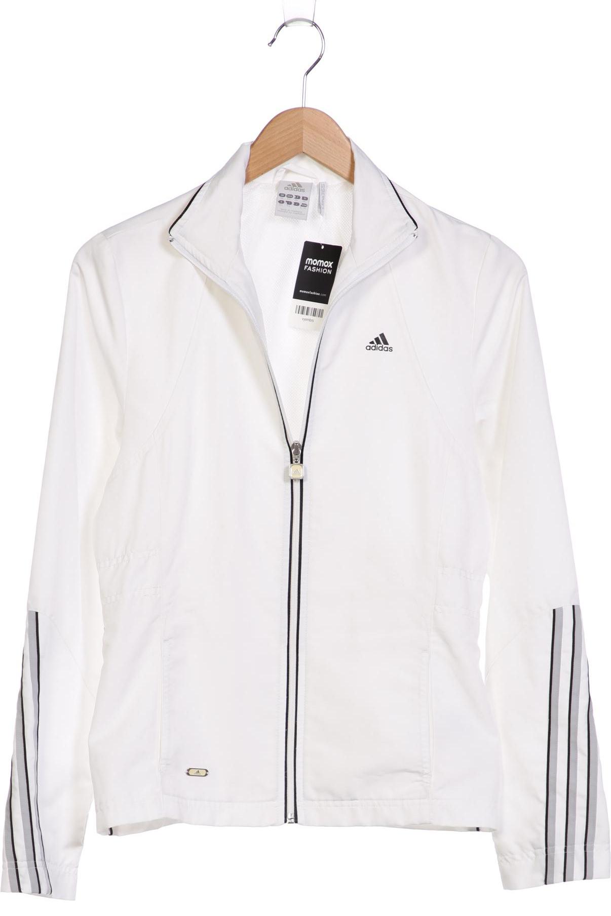 

adidas Damen Jacke, weiß, Gr. 36