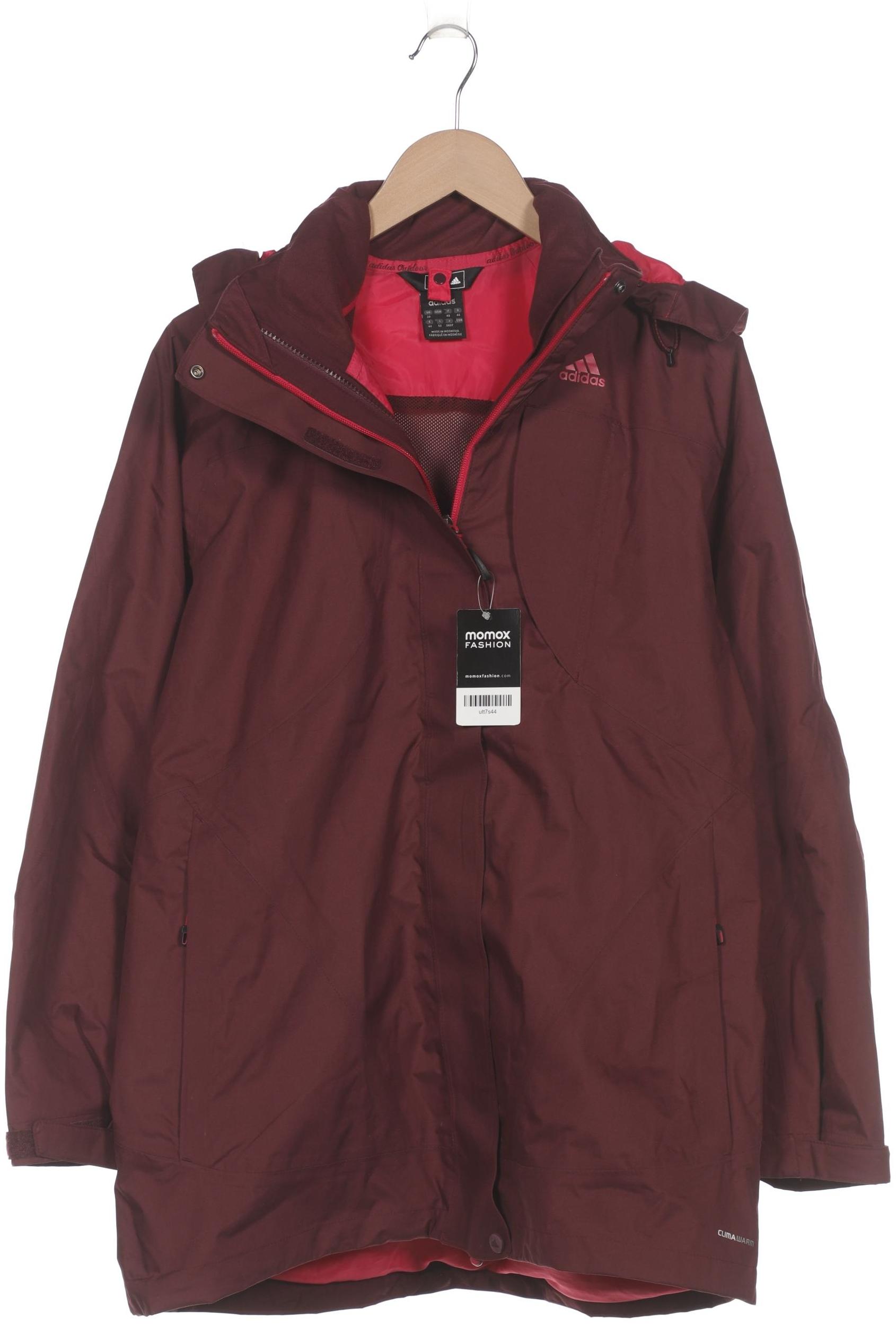 

adidas Damen Jacke, bordeaux, Gr. 46