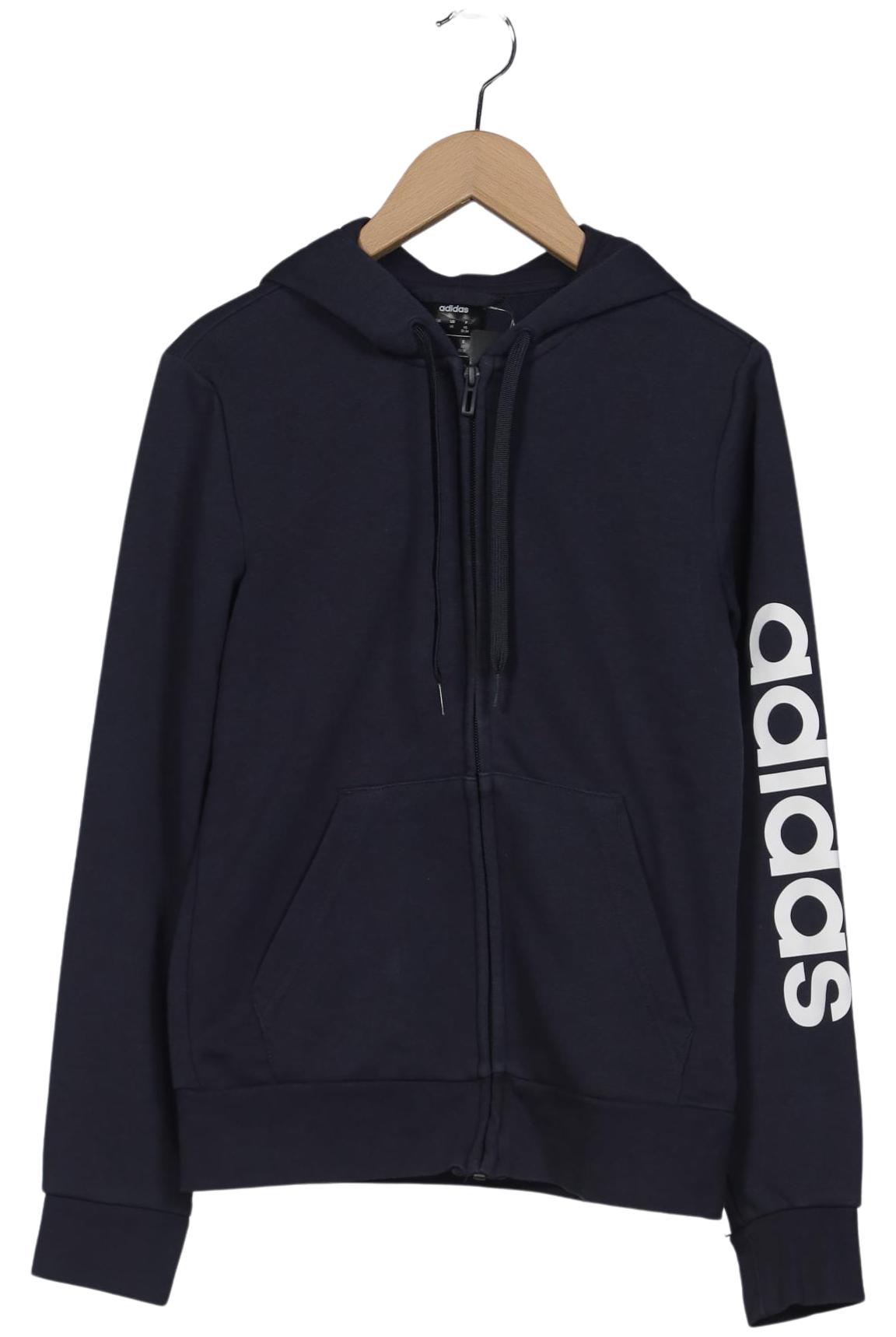

adidas Damen Kapuzenpullover, marineblau, Gr. 34