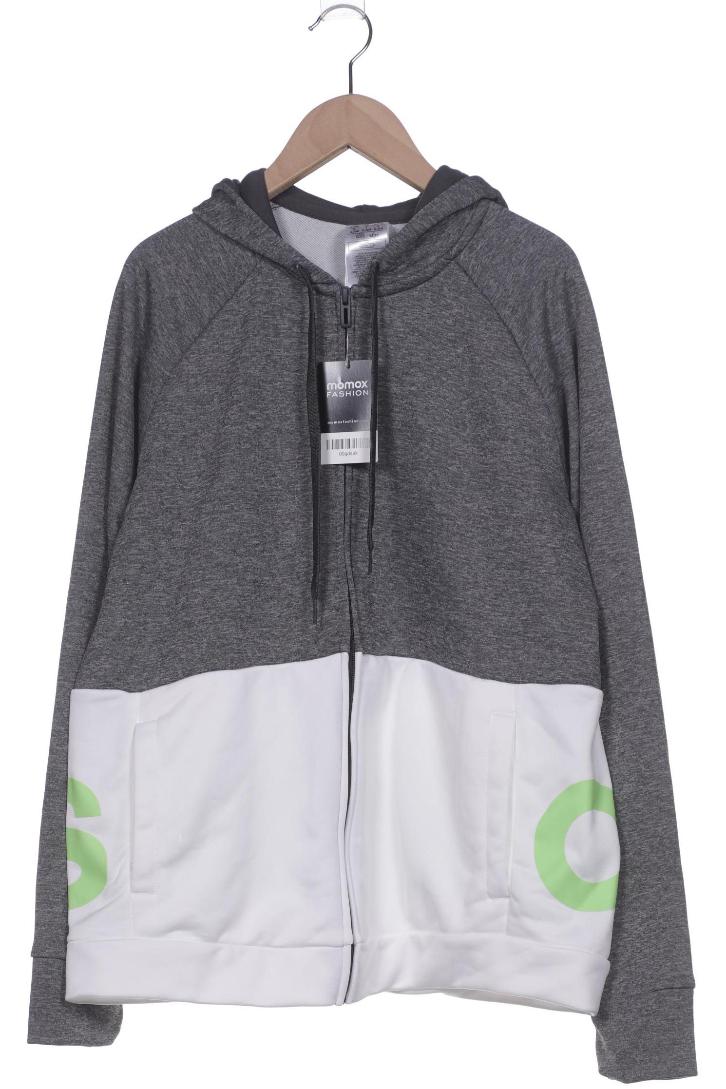 

adidas Damen Kapuzenpullover, grau, Gr. 44