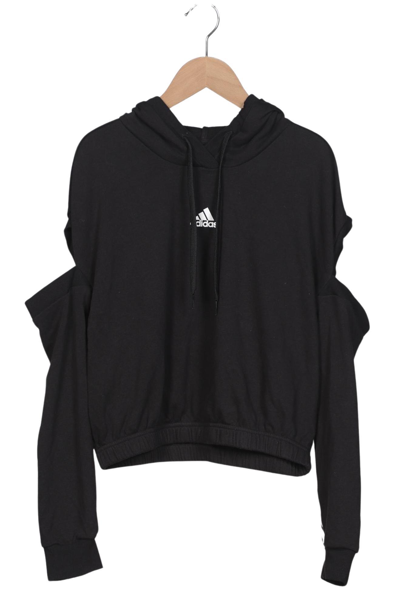 

adidas Damen Kapuzenpullover, schwarz, Gr. 34