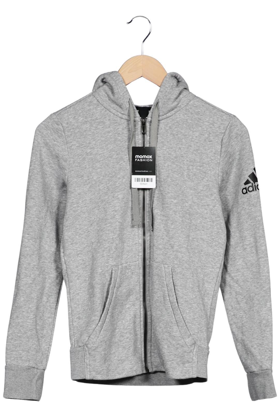 

adidas Damen Kapuzenpullover, grau, Gr. 34