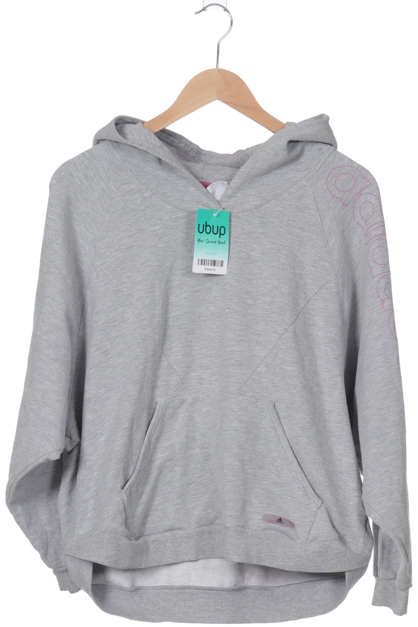 

adidas Damen Kapuzenpullover, grau, Gr. 40