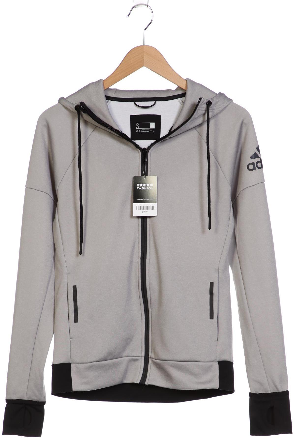 

adidas Damen Kapuzenpullover, grau, Gr. 36
