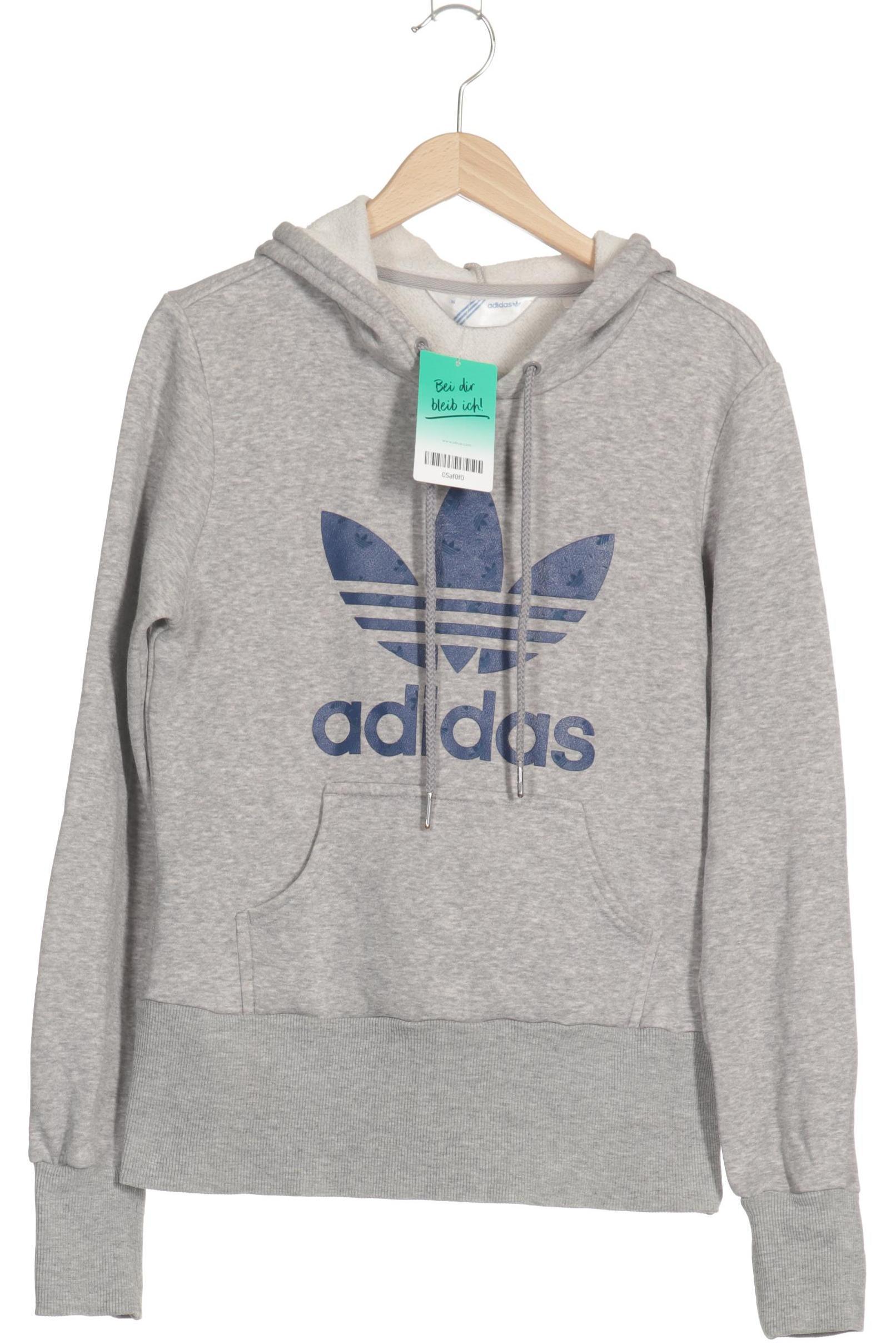 

adidas Originals Damen Kapuzenpullover, grau, Gr. 36