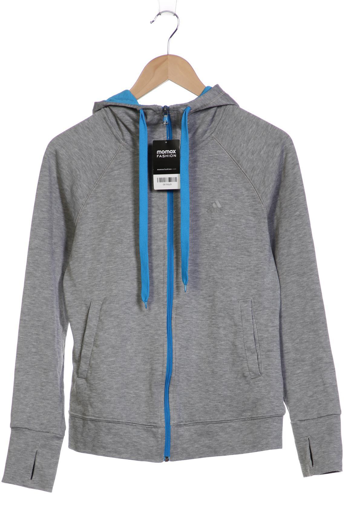 

adidas Damen Kapuzenpullover, grau, Gr. 36