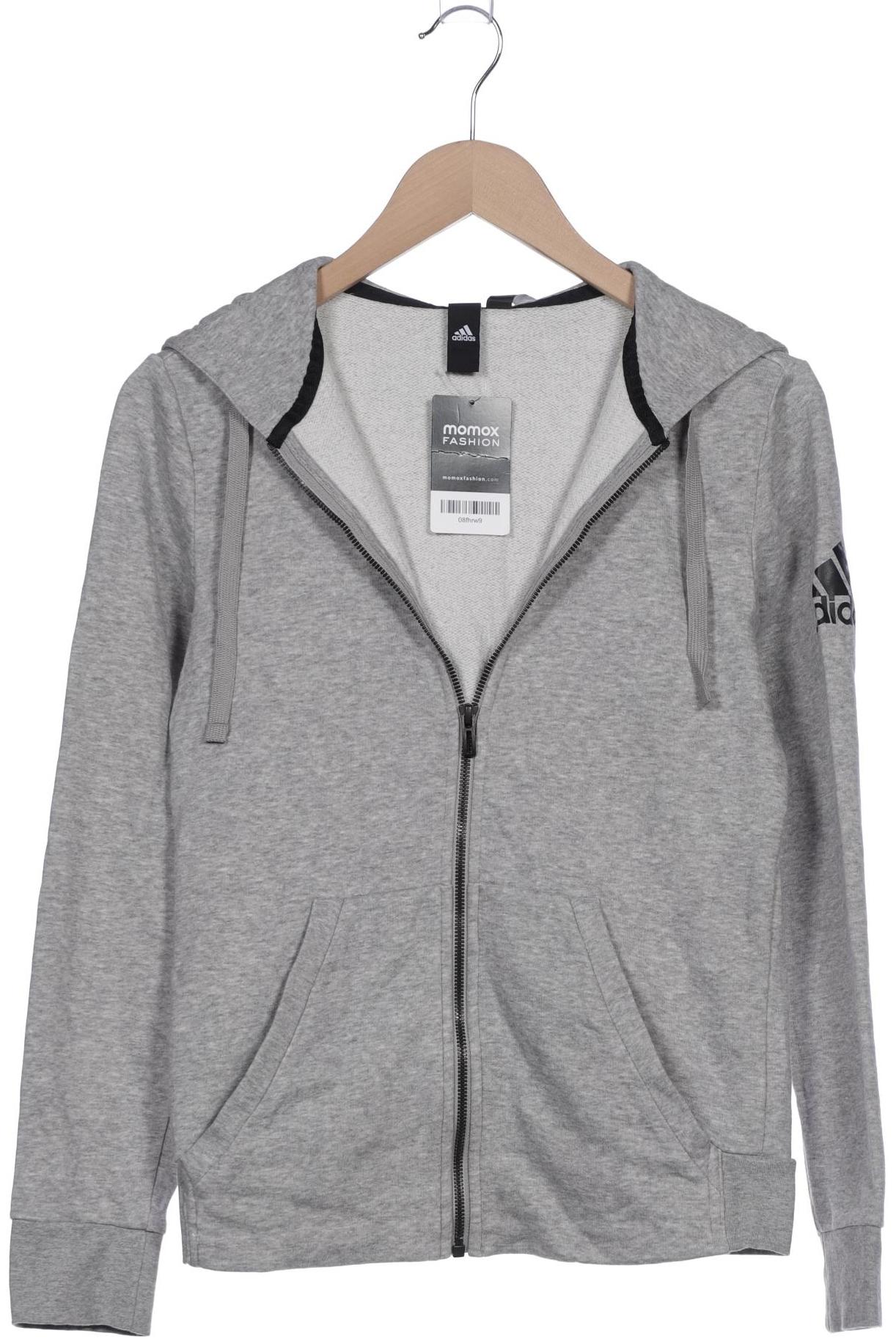 

adidas Damen Kapuzenpullover, grau, Gr. 36
