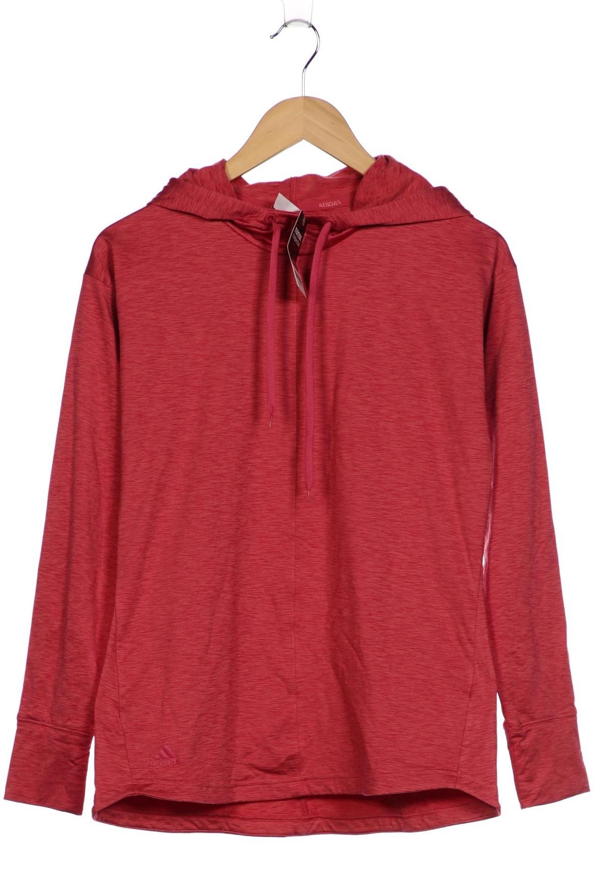 

adidas Damen Kapuzenpullover, rot, Gr. 38