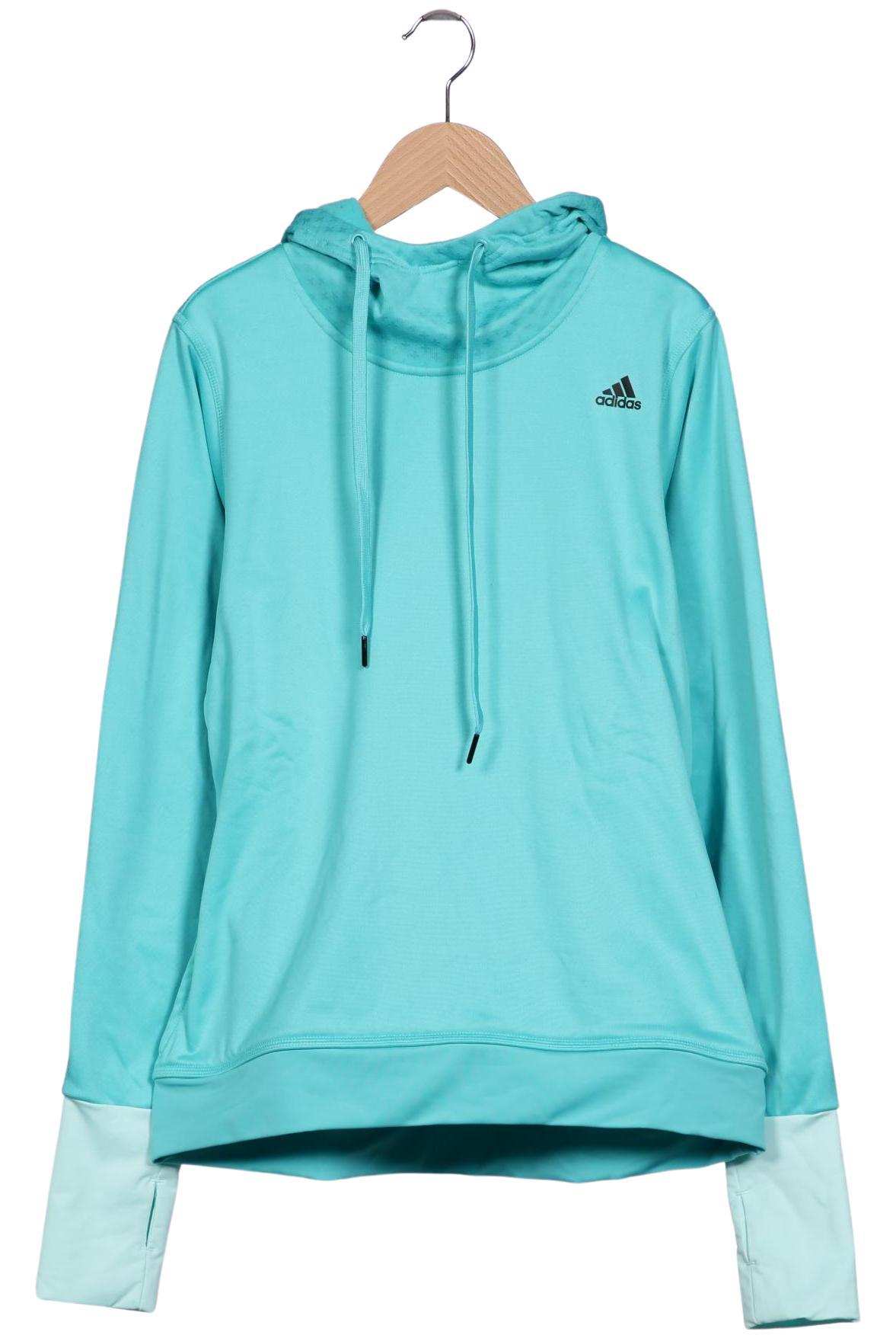 

adidas Damen Kapuzenpullover, türkis, Gr. 38