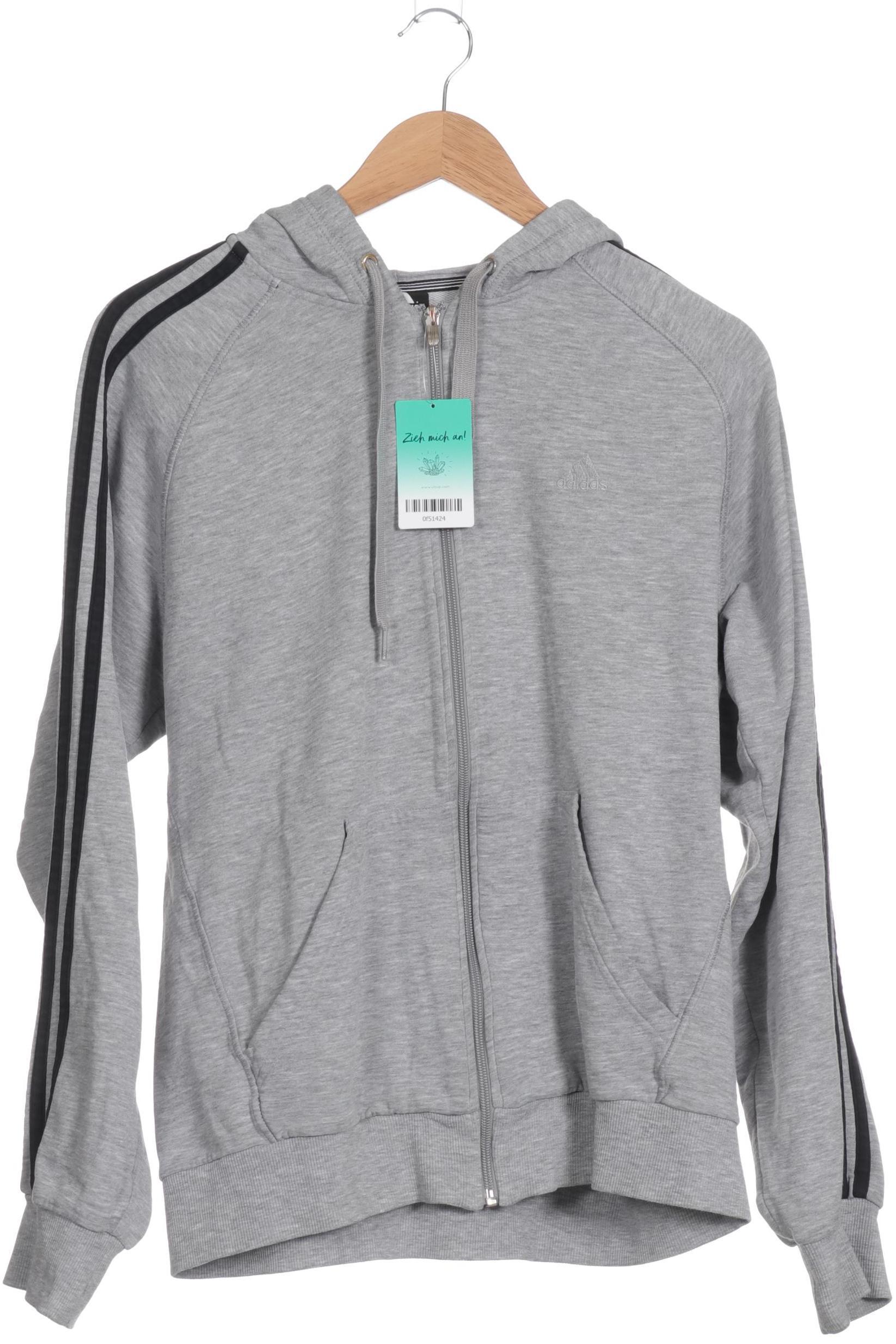 

adidas Damen Kapuzenpullover, grau, Gr.