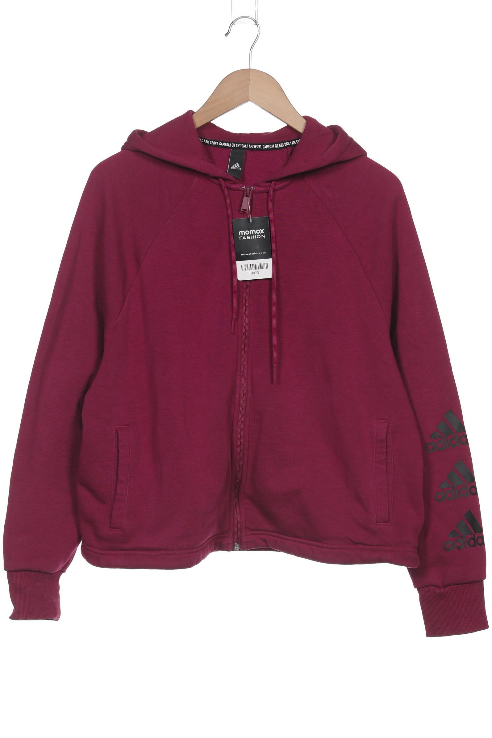 

adidas Damen Kapuzenpullover, bordeaux, Gr. 48