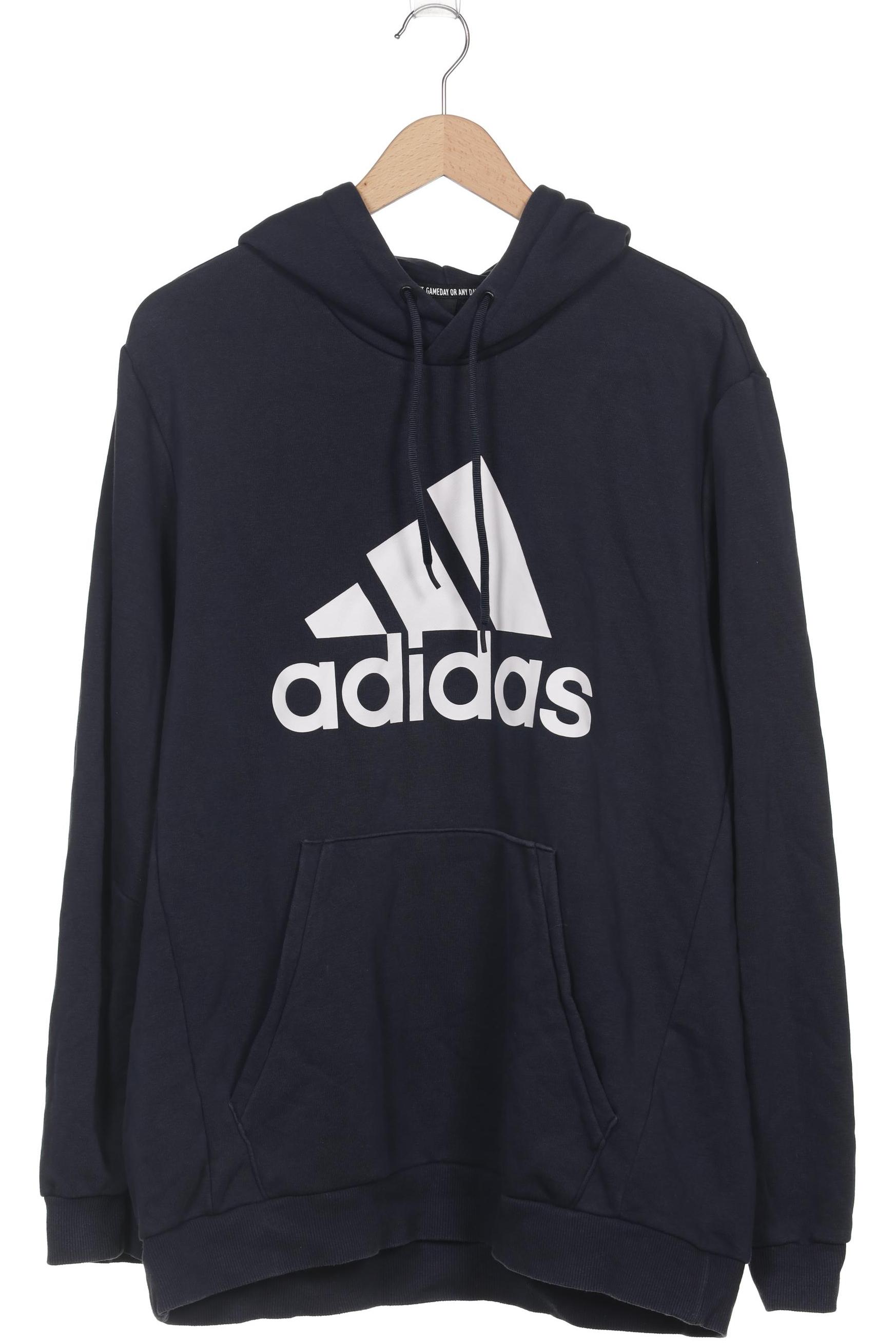 

adidas Damen Kapuzenpullover, marineblau, Gr. 48