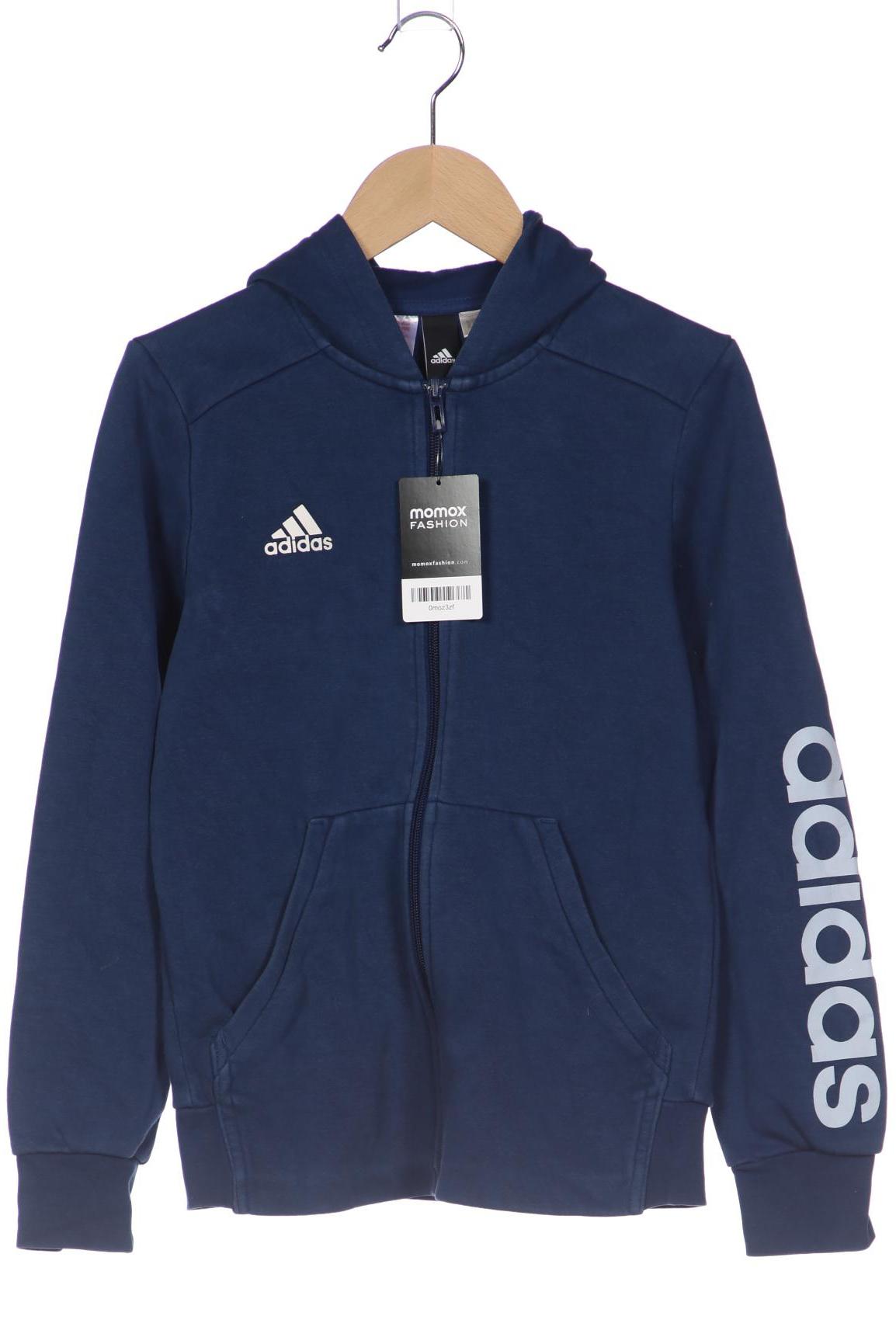 

adidas Damen Kapuzenpullover, blau, Gr. 32