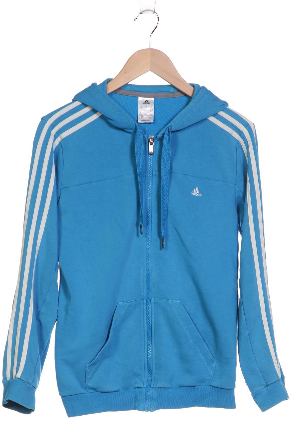 

adidas Damen Kapuzenpullover, blau, Gr. 38