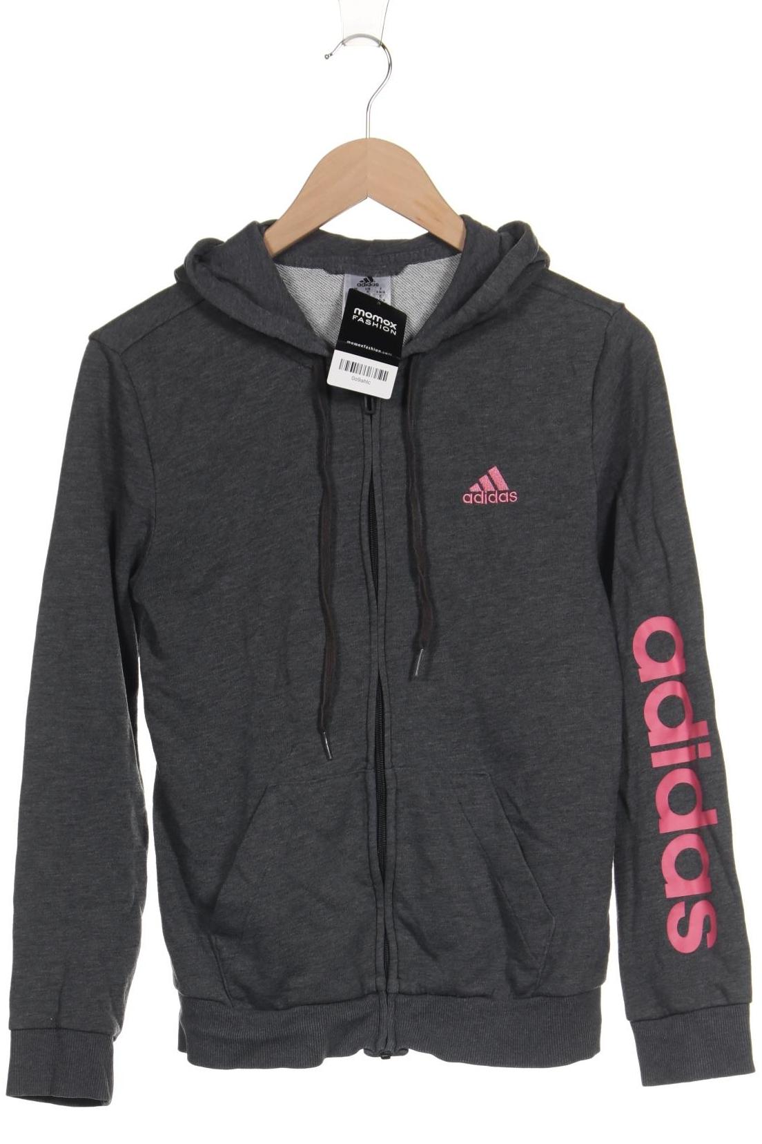 

adidas Damen Kapuzenpullover, grau, Gr. 36