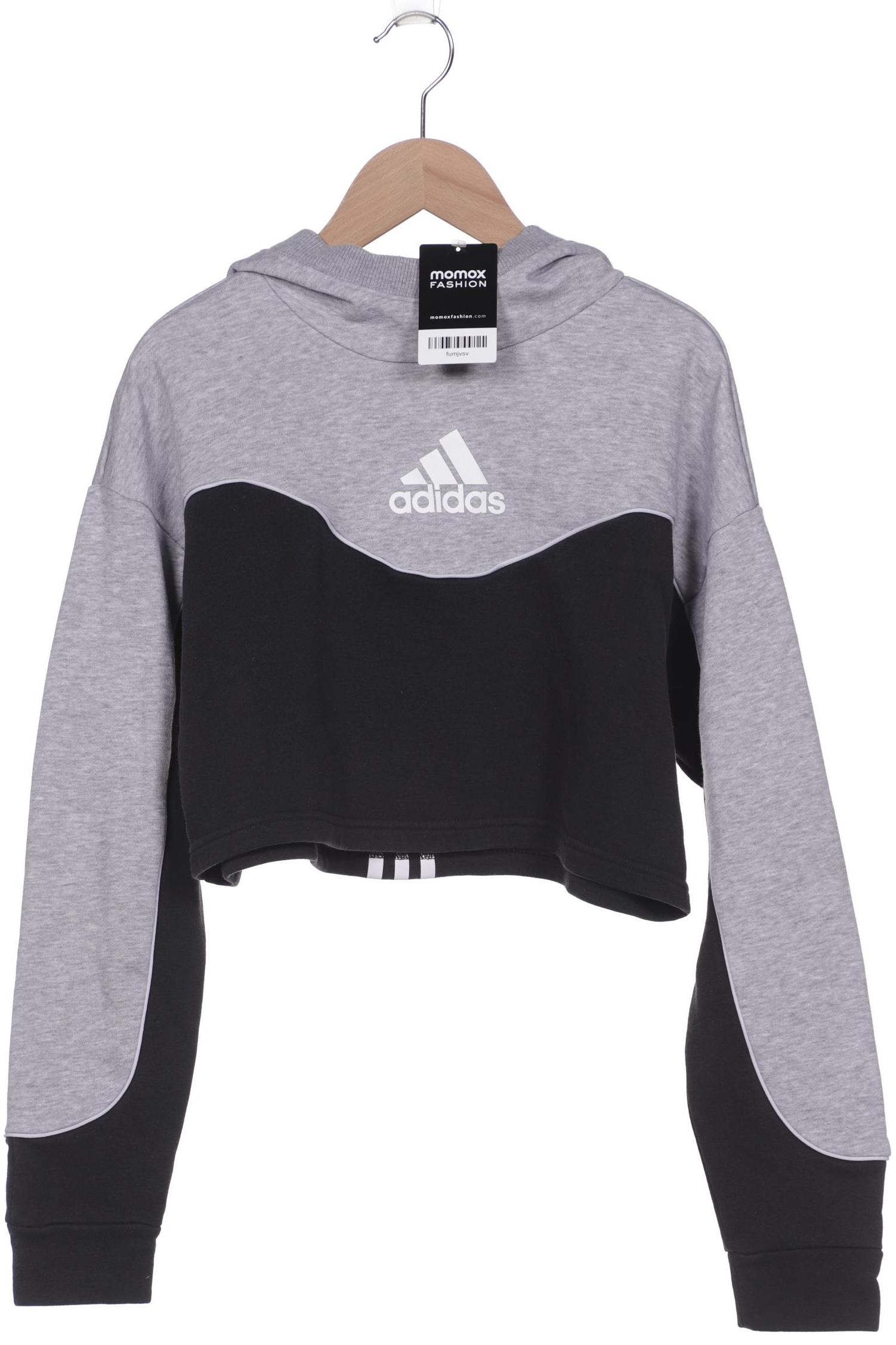 

adidas Damen Kapuzenpullover, grau