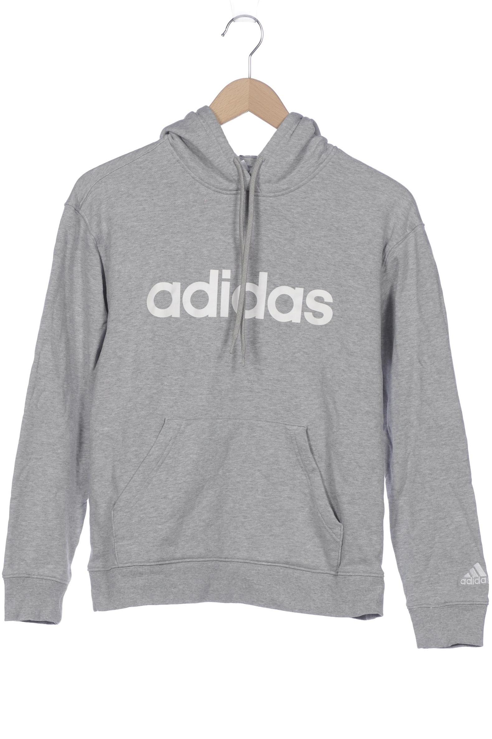 

adidas Damen Kapuzenpullover, grau, Gr. 38