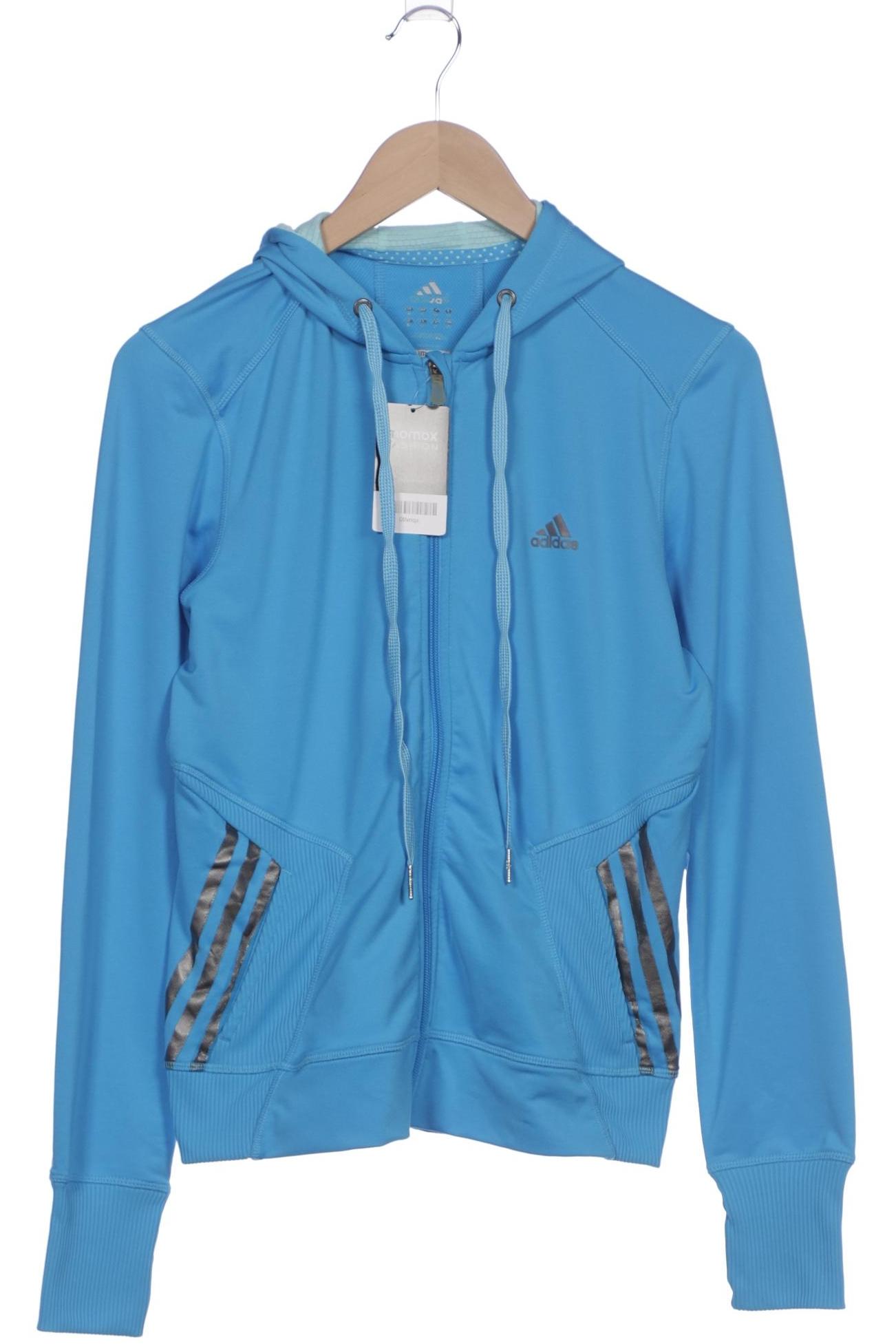 

adidas Damen Kapuzenpullover, blau, Gr. 38