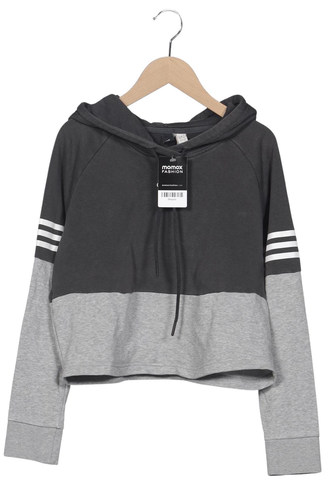 

adidas Damen Kapuzenpullover, grau, Gr. 36