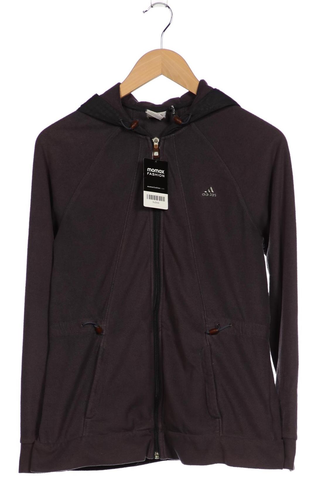 

adidas Damen Kapuzenpullover, grau, Gr. 42