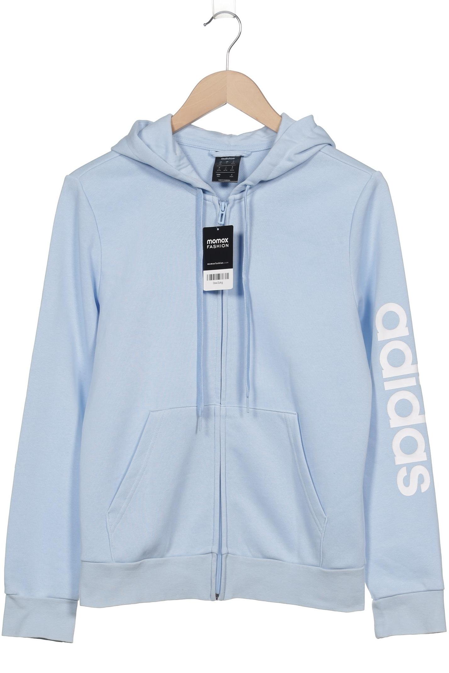 

adidas Damen Kapuzenpullover, blau, Gr. 38