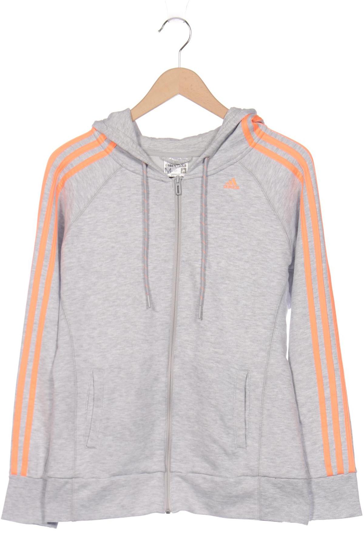 

adidas Damen Kapuzenpullover, grau, Gr. 38
