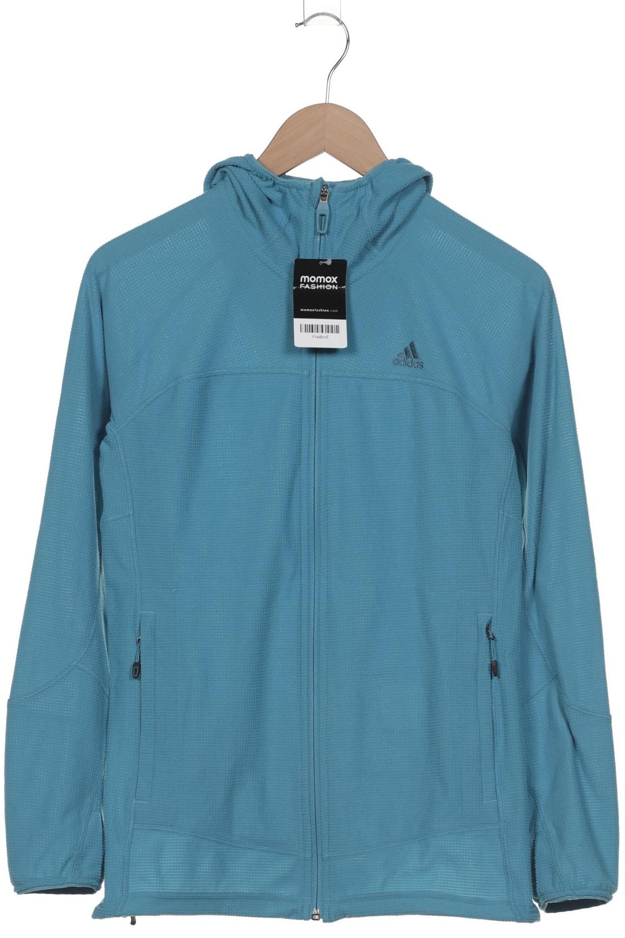 

adidas Damen Kapuzenpullover, blau, Gr. 40